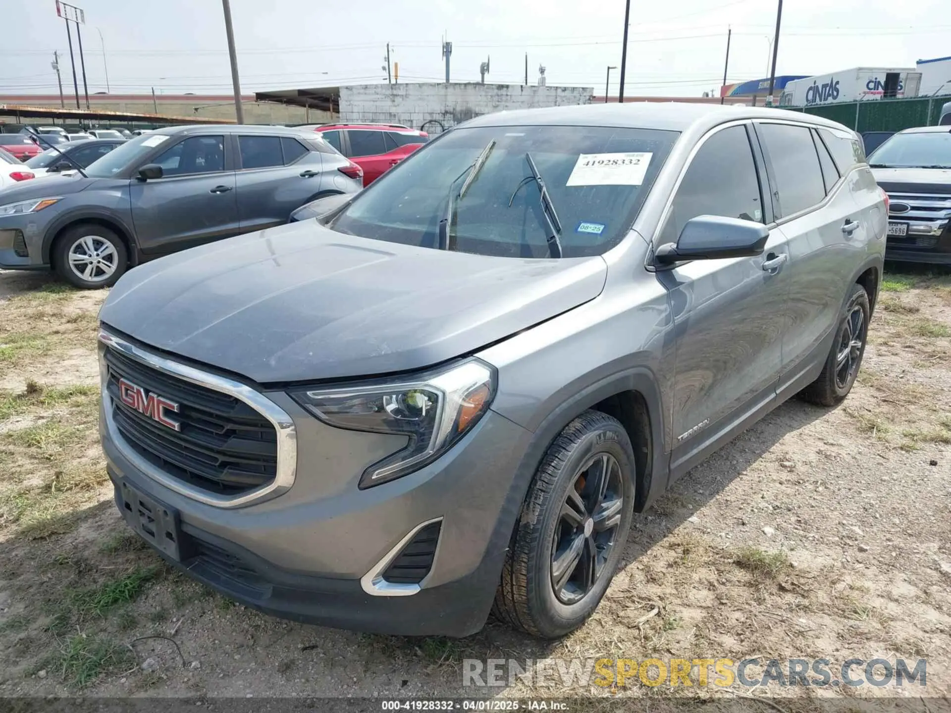 2 Photograph of a damaged car 3GKALMEV9LL154922 GMC TERRAIN 2020