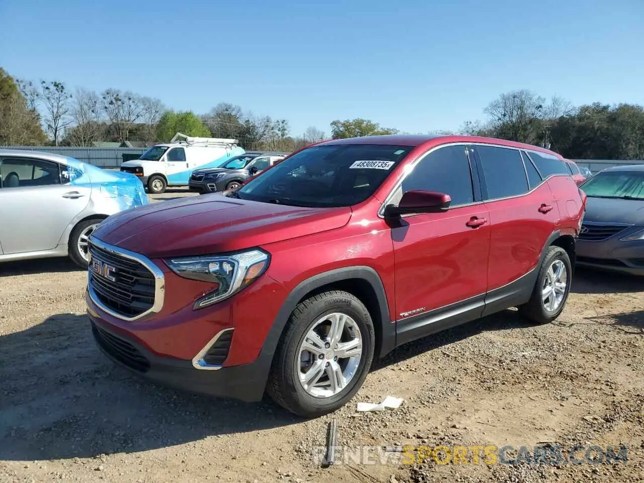 1 Фотография поврежденного автомобиля 3GKALMEVXLL186911 GMC TERRAIN 2020