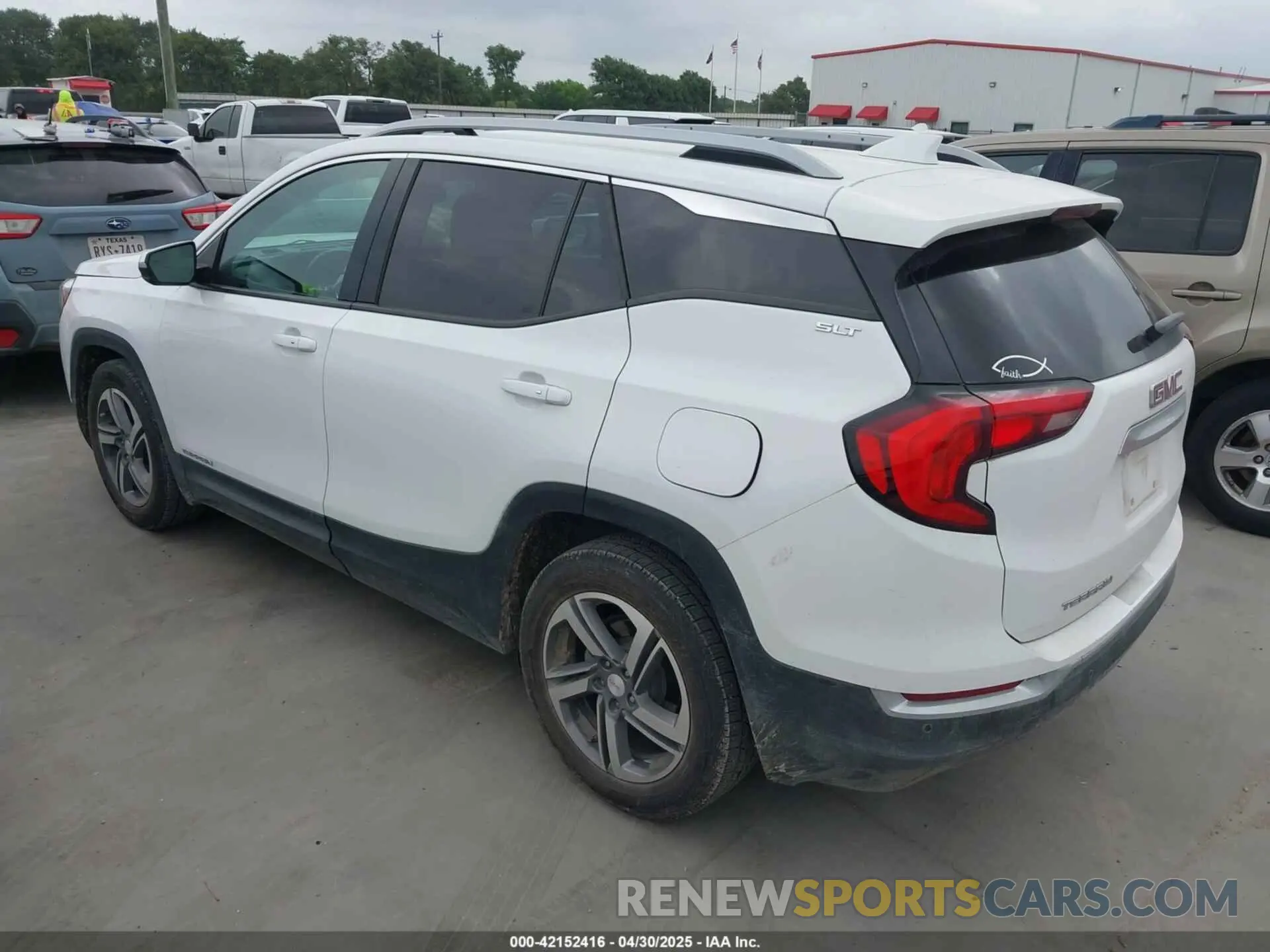 3 Фотография поврежденного автомобиля 3GKALPEV1LL312607 GMC TERRAIN 2020