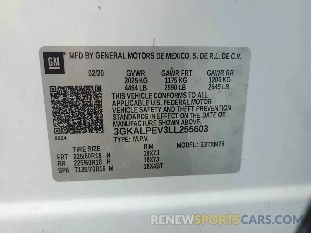 15 Фотография поврежденного автомобиля 3GKALPEV3LL255603 GMC TERRAIN 2020