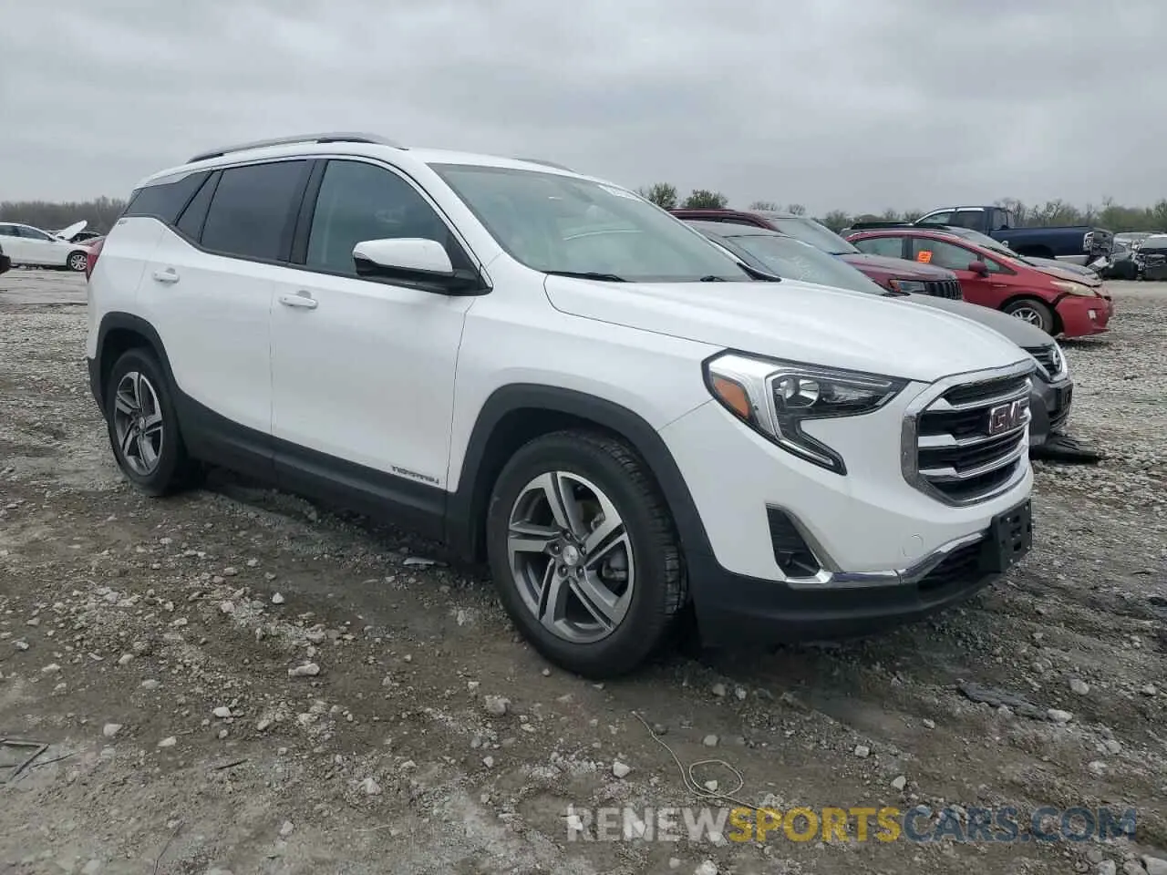 4 Фотография поврежденного автомобиля 3GKALPEV3LL255603 GMC TERRAIN 2020