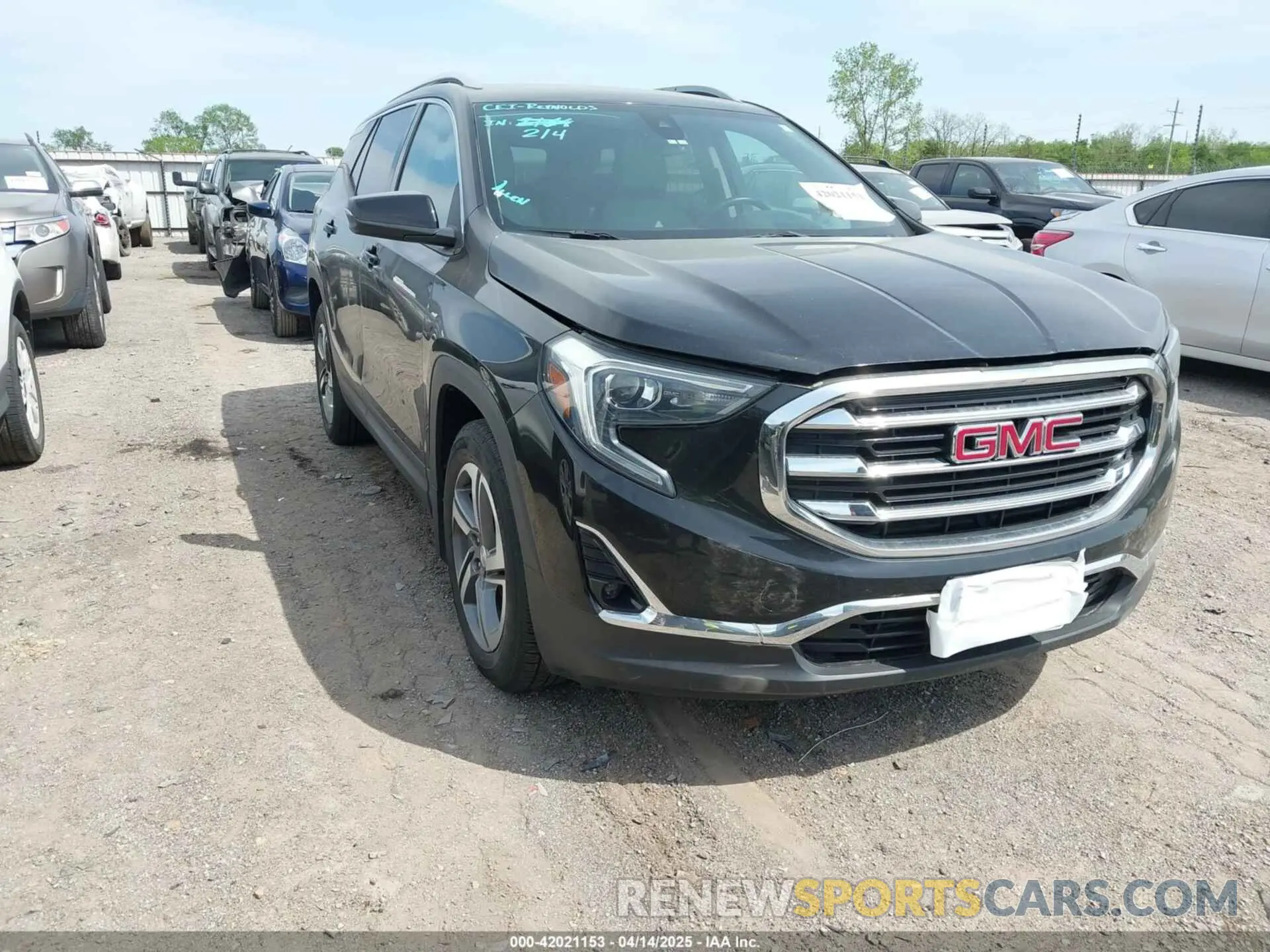 1 Photograph of a damaged car 3GKALPEV4LL145806 GMC TERRAIN 2020