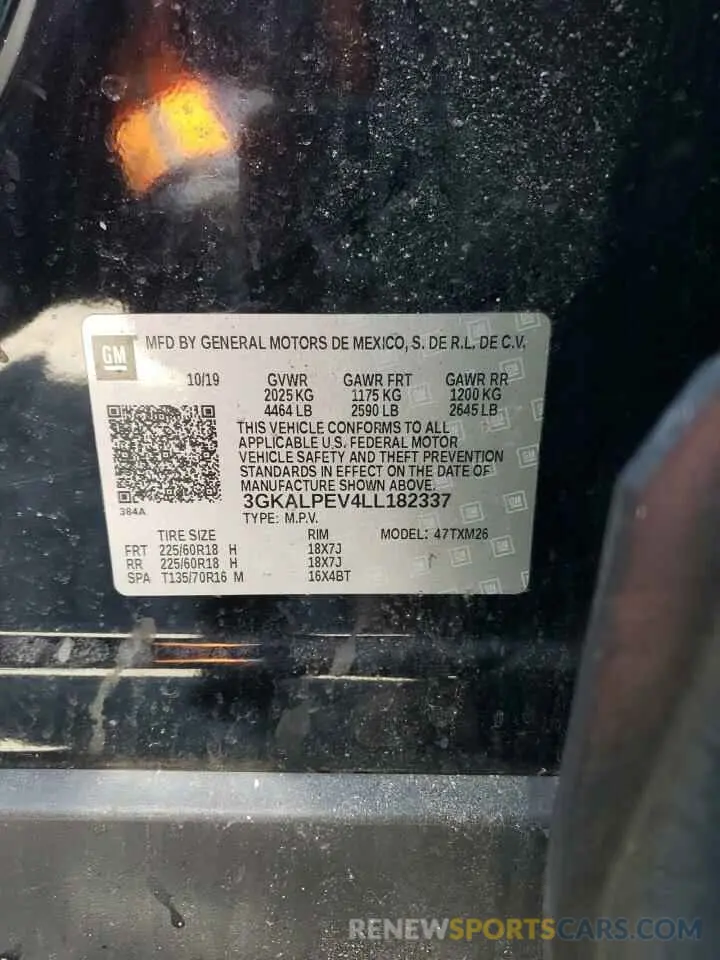 15 Photograph of a damaged car 3GKALPEV4LL182337 GMC TERRAIN 2020