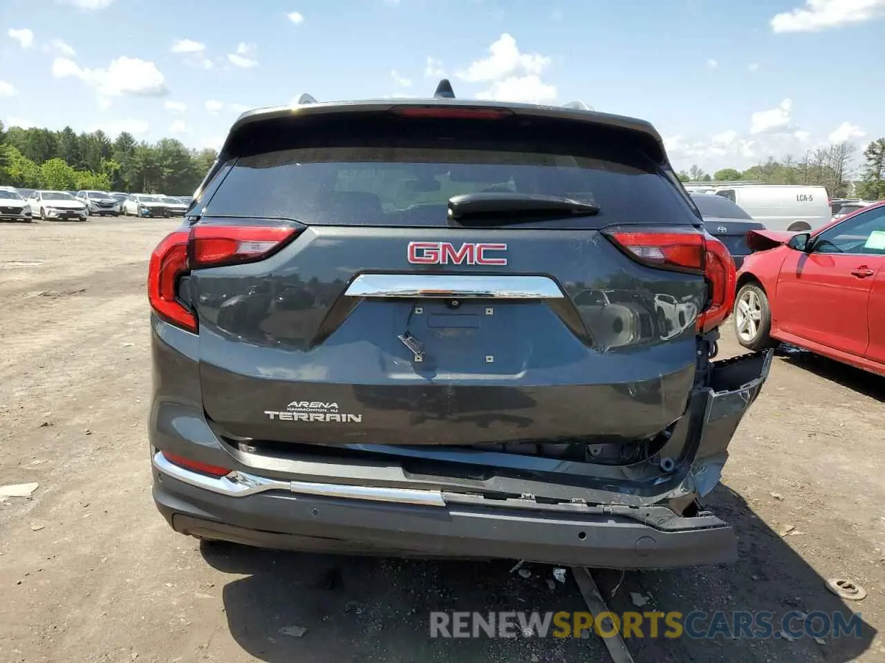 6 Photograph of a damaged car 3GKALPEV4LL199008 GMC TERRAIN 2020