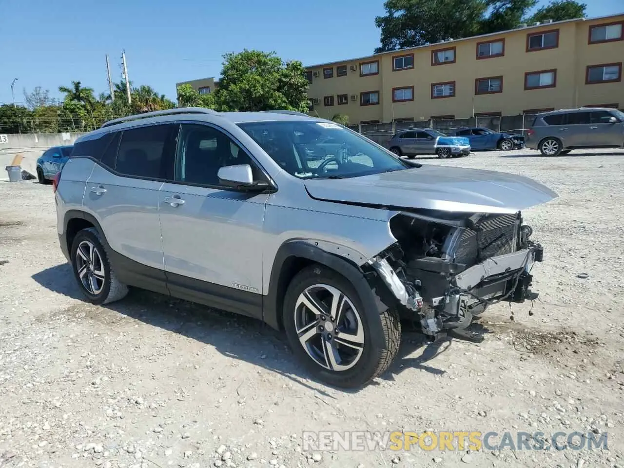 4 Фотография поврежденного автомобиля 3GKALPEV6LL216651 GMC TERRAIN 2020