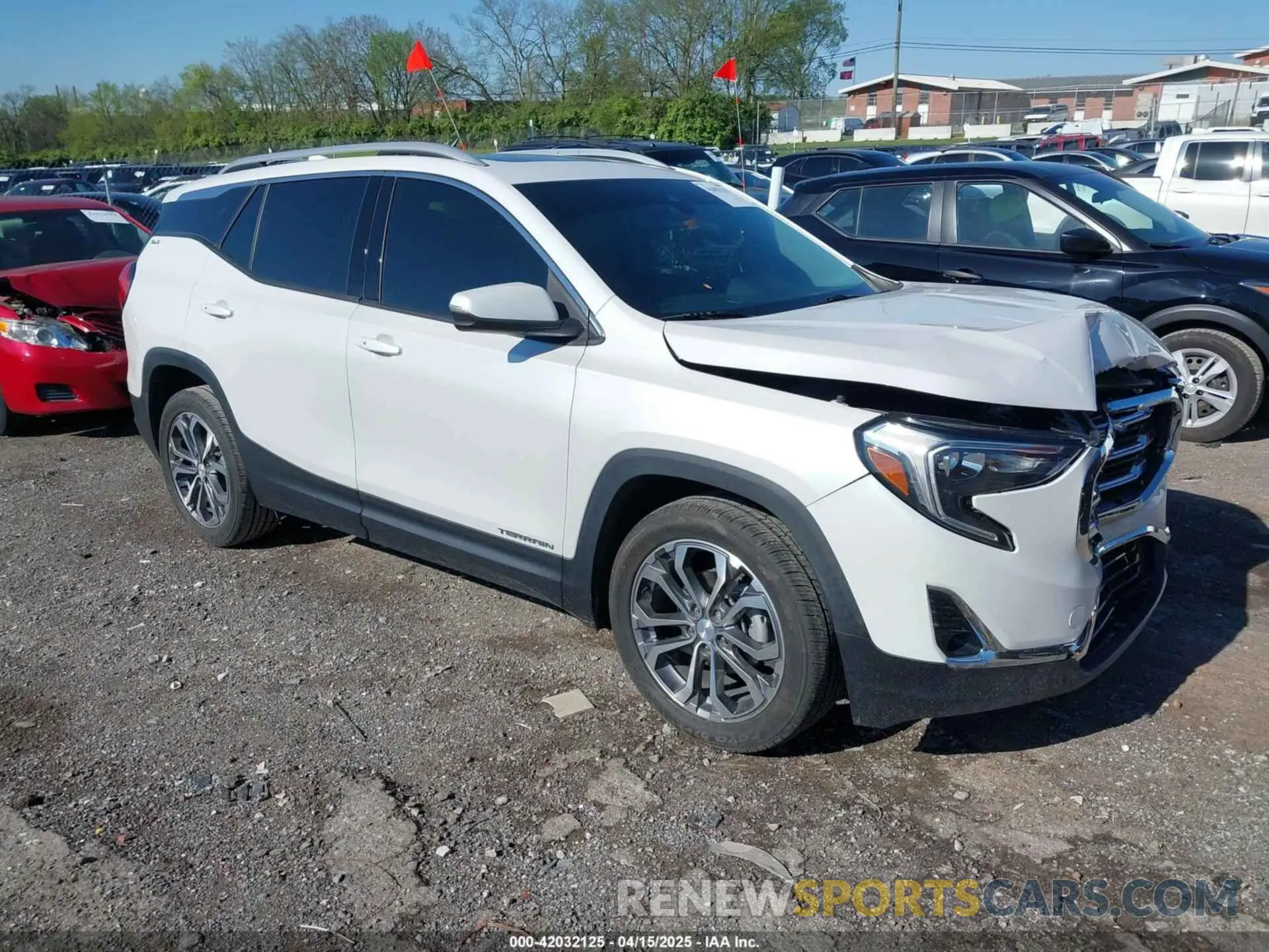 1 Photograph of a damaged car 3GKALPEV7LL146609 GMC TERRAIN 2020