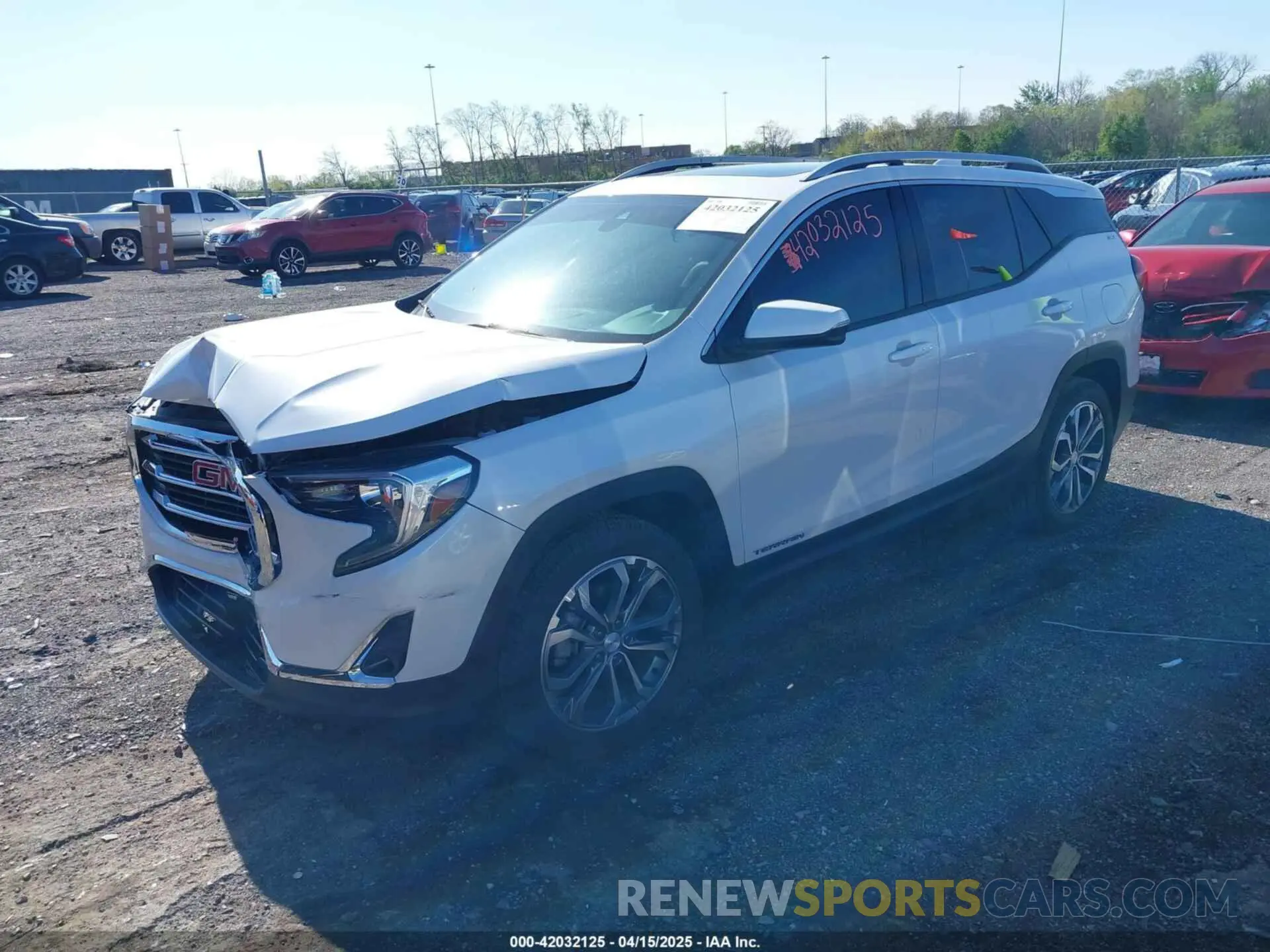 2 Photograph of a damaged car 3GKALPEV7LL146609 GMC TERRAIN 2020
