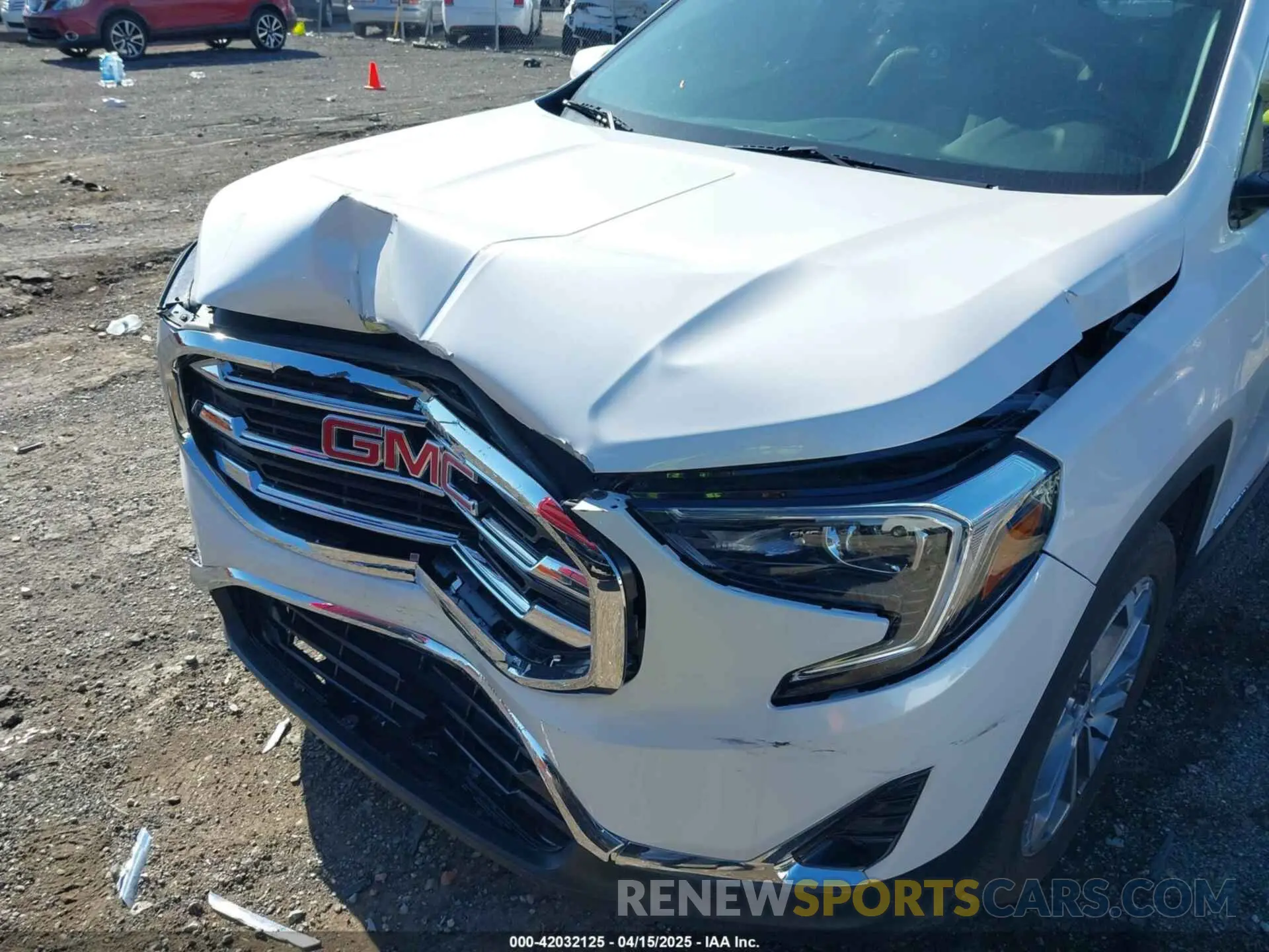 6 Photograph of a damaged car 3GKALPEV7LL146609 GMC TERRAIN 2020