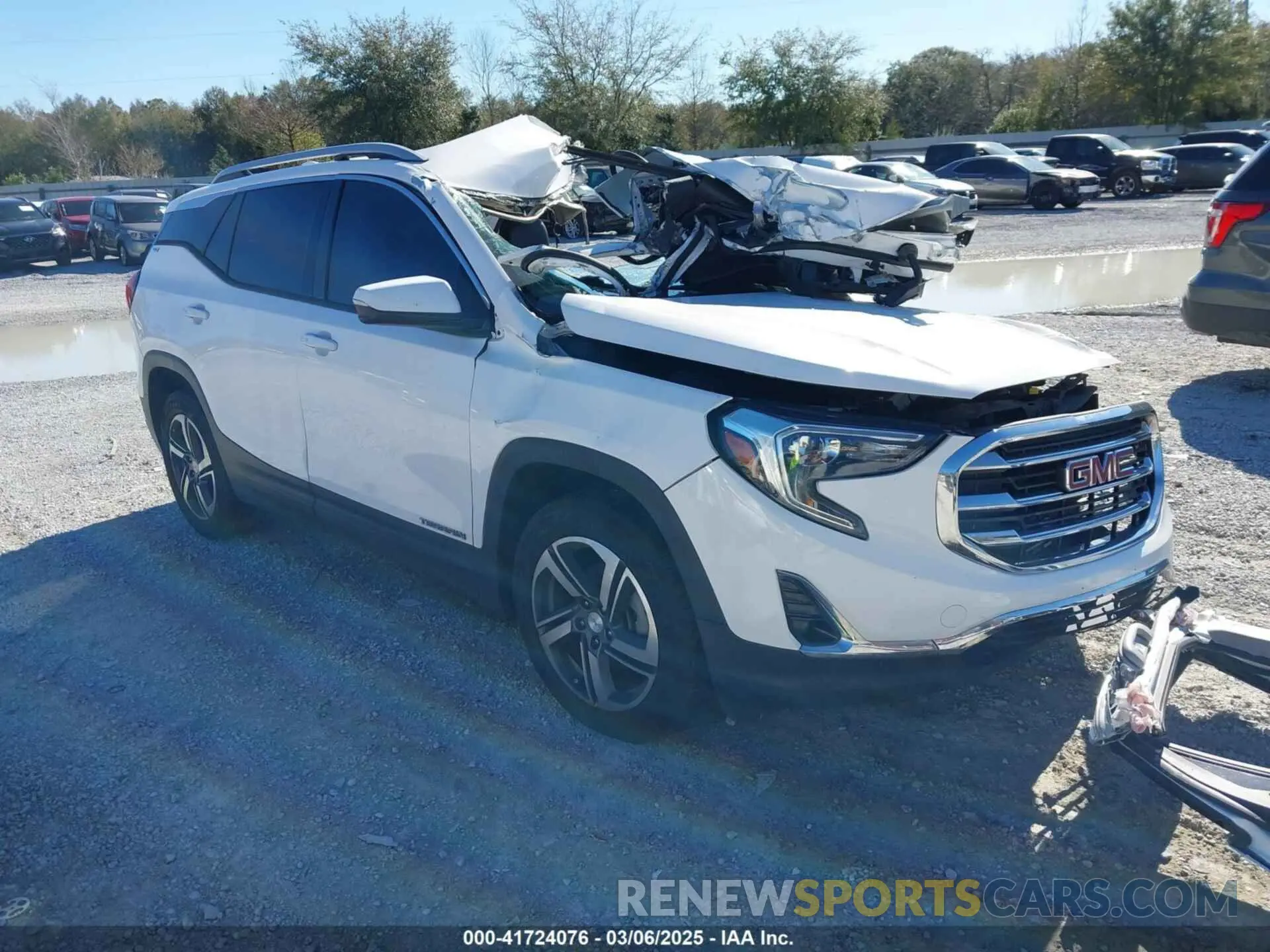 1 Фотография поврежденного автомобиля 3GKALPEV8LL244239 GMC TERRAIN 2020