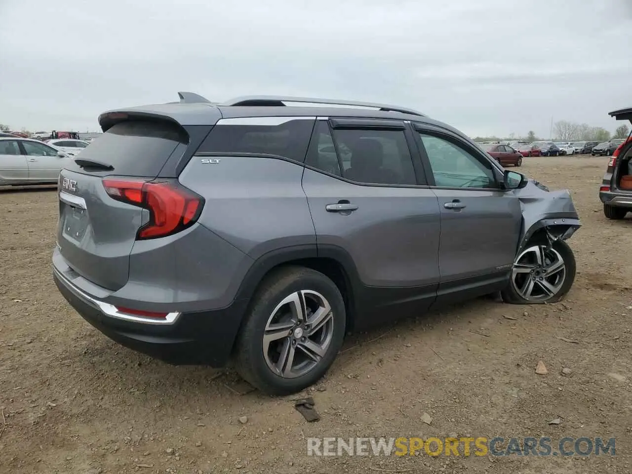 3 Фотография поврежденного автомобиля 3GKALPEV9LL311091 GMC TERRAIN 2020