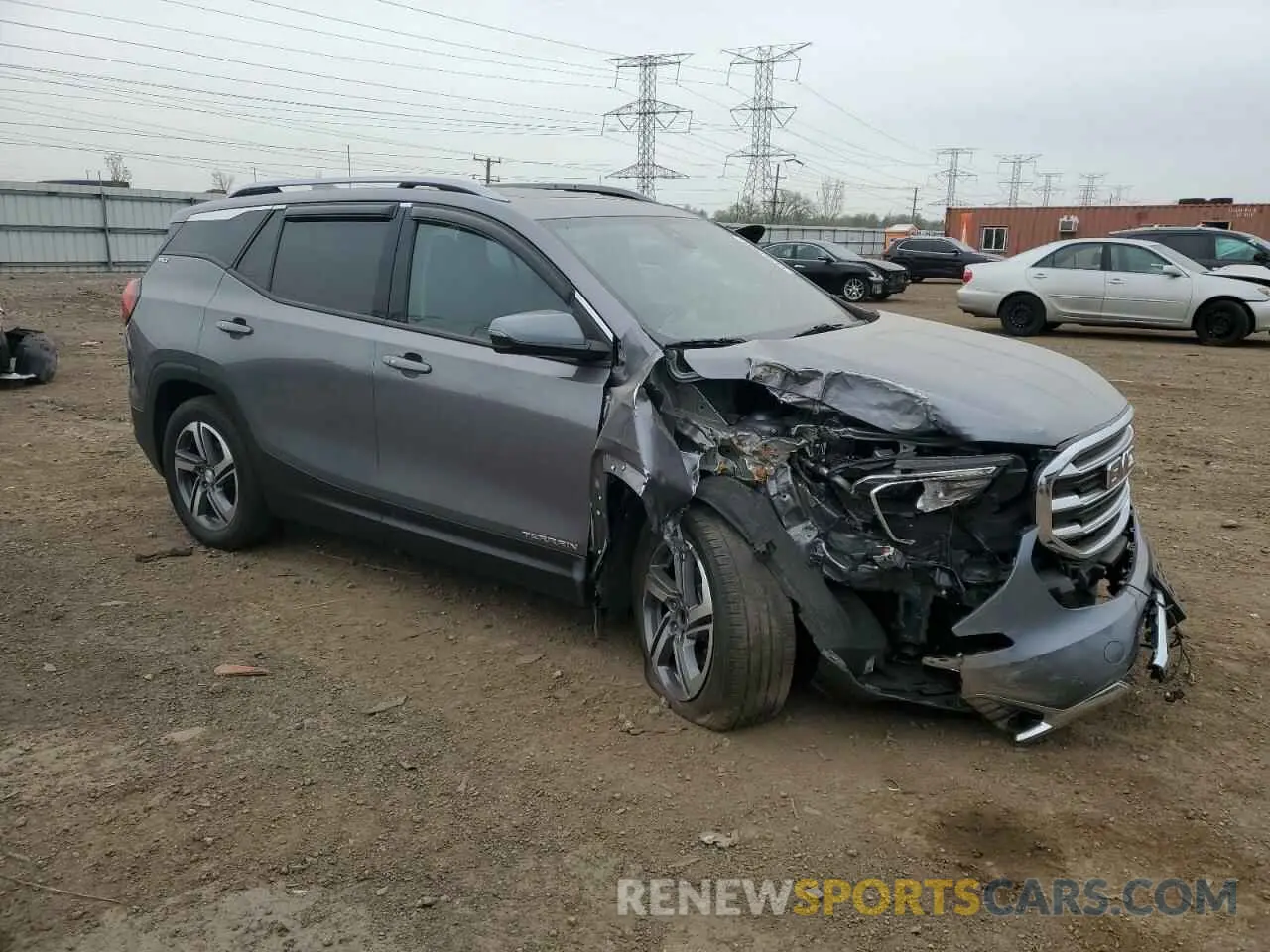 4 Фотография поврежденного автомобиля 3GKALPEV9LL311091 GMC TERRAIN 2020