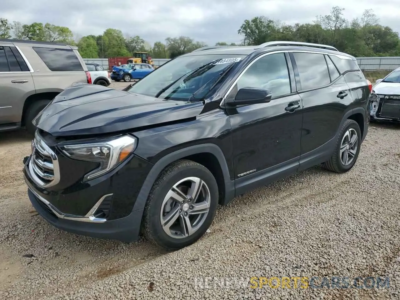 1 Photograph of a damaged car 3GKALPEVXLL104855 GMC TERRAIN 2020