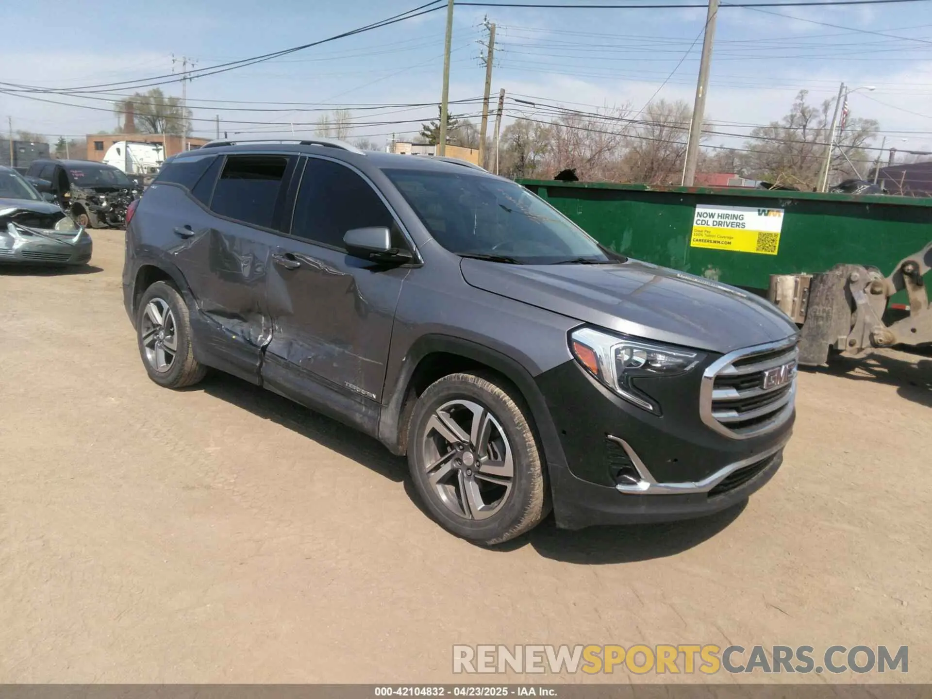 1 Photograph of a damaged car 3GKALPEVXLL146250 GMC TERRAIN 2020