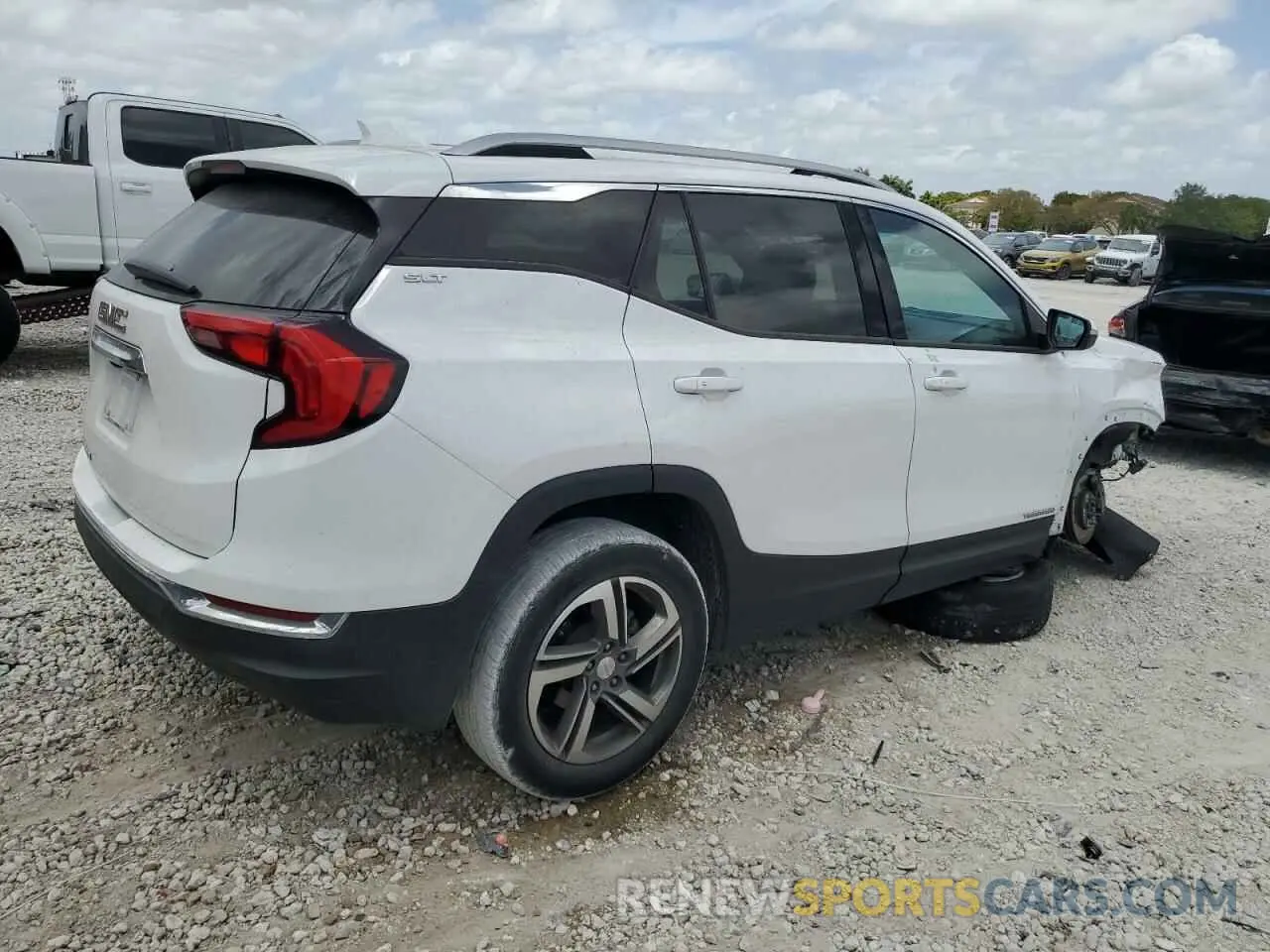 3 Photograph of a damaged car 3GKALPEVXLL167311 GMC TERRAIN 2020