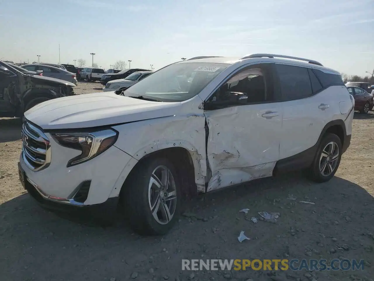 1 Photograph of a damaged car 3GKALPEVXLL246137 GMC TERRAIN 2020