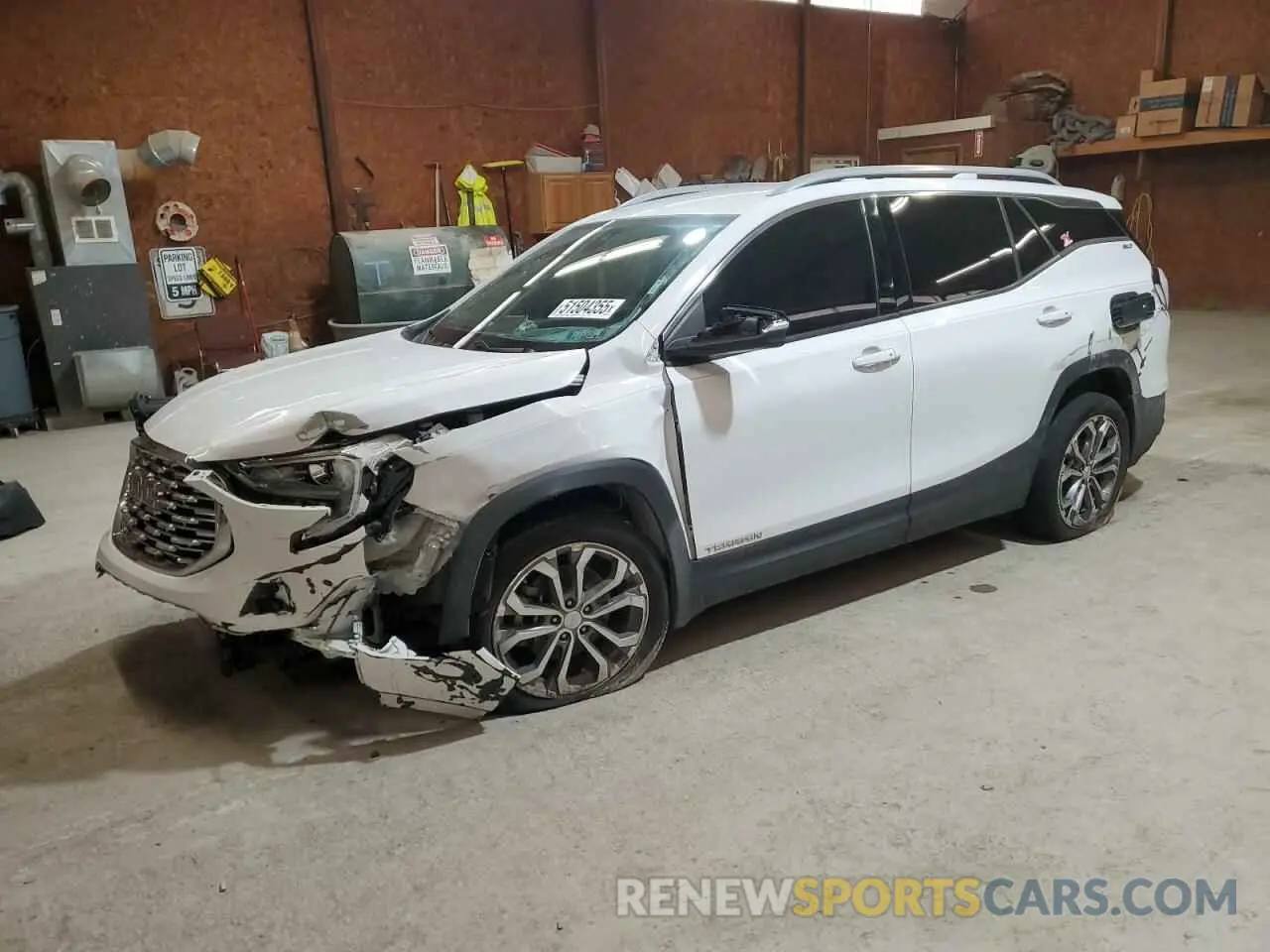 1 Photograph of a damaged car 3GKALPEX0LL101013 GMC TERRAIN 2020