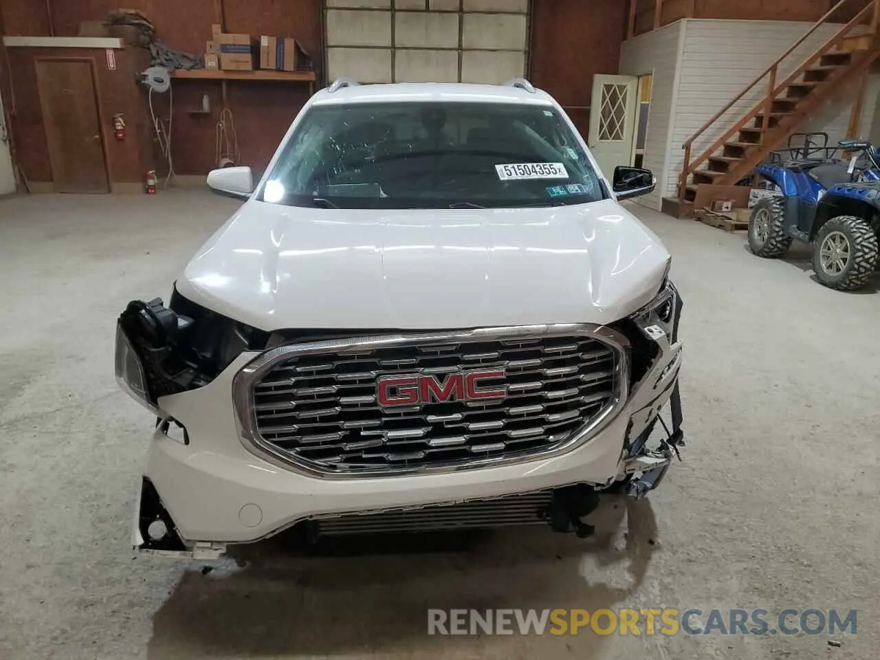 5 Photograph of a damaged car 3GKALPEX0LL101013 GMC TERRAIN 2020