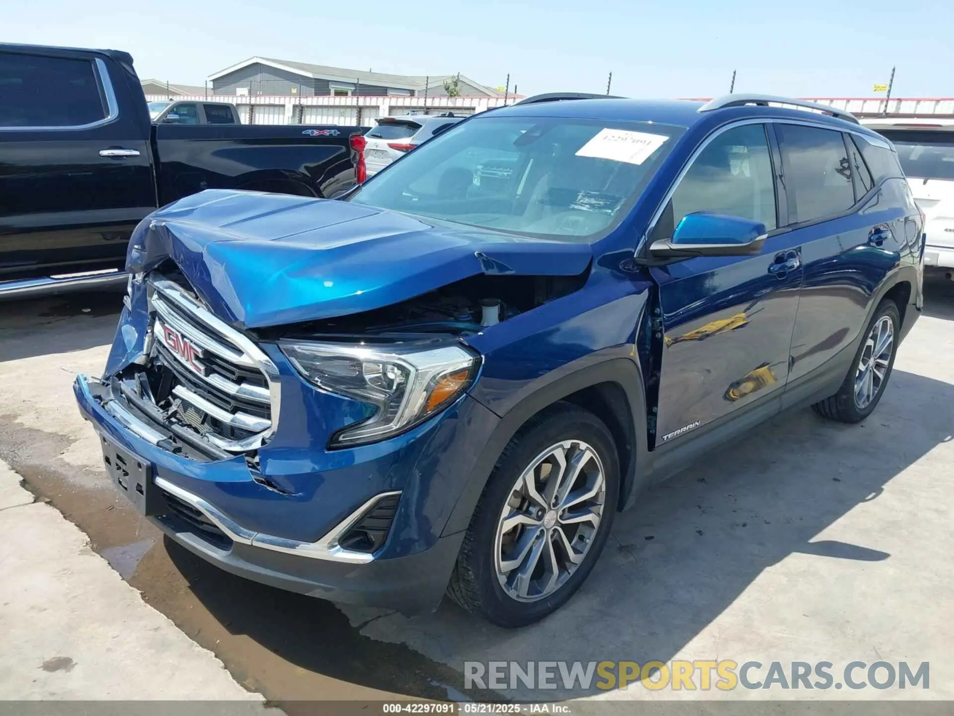 2 Photograph of a damaged car 3GKALPEX2LL100204 GMC TERRAIN 2020