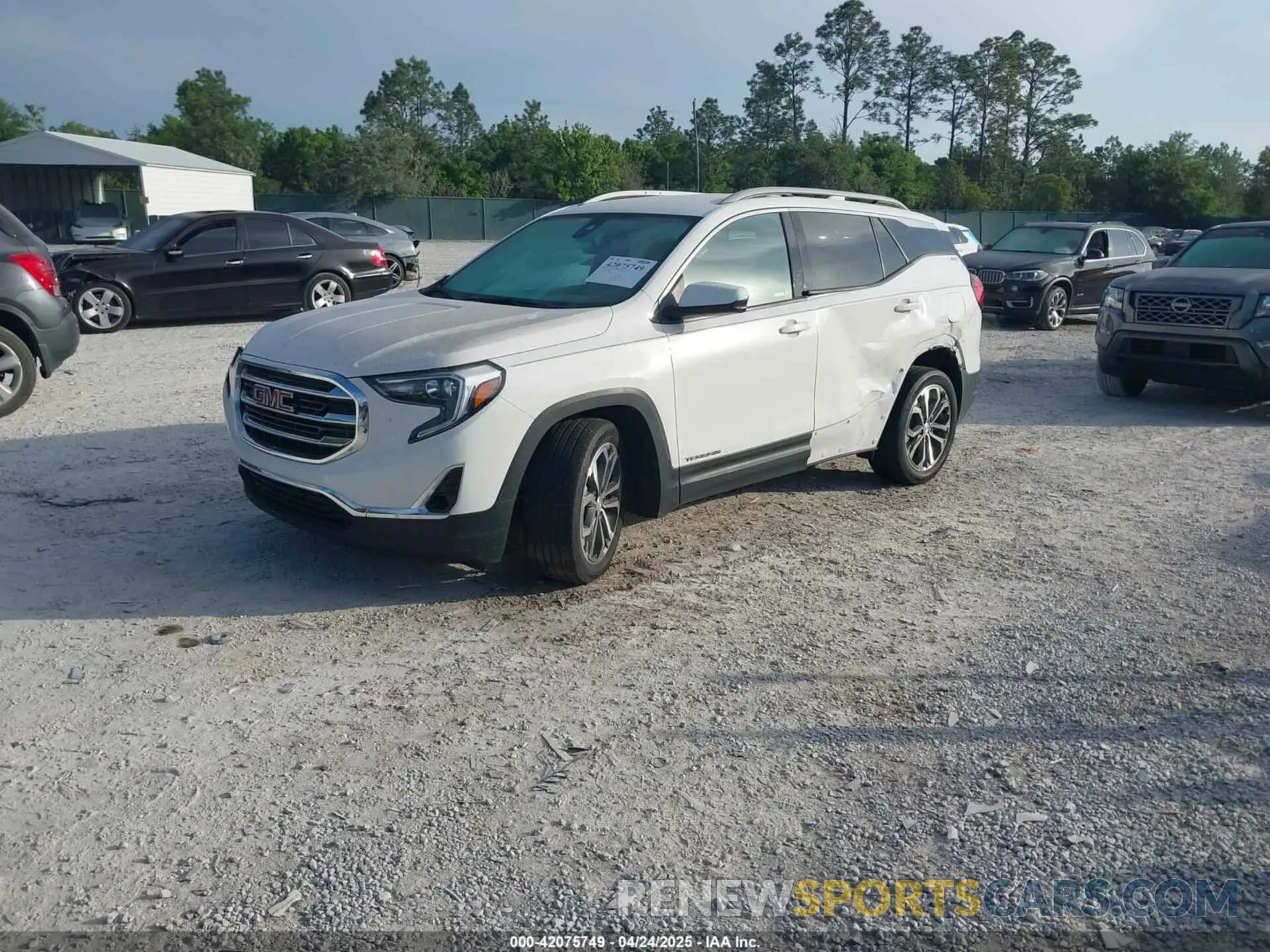 2 Photograph of a damaged car 3GKALPEX4LL183425 GMC TERRAIN 2020