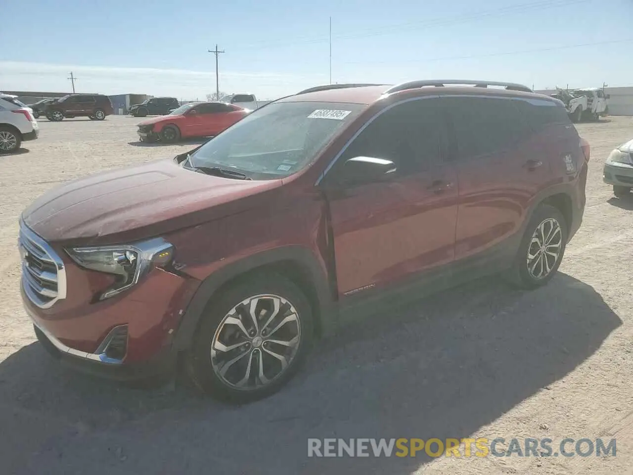 1 Фотография поврежденного автомобиля 3GKALPEX5LL235855 GMC TERRAIN 2020