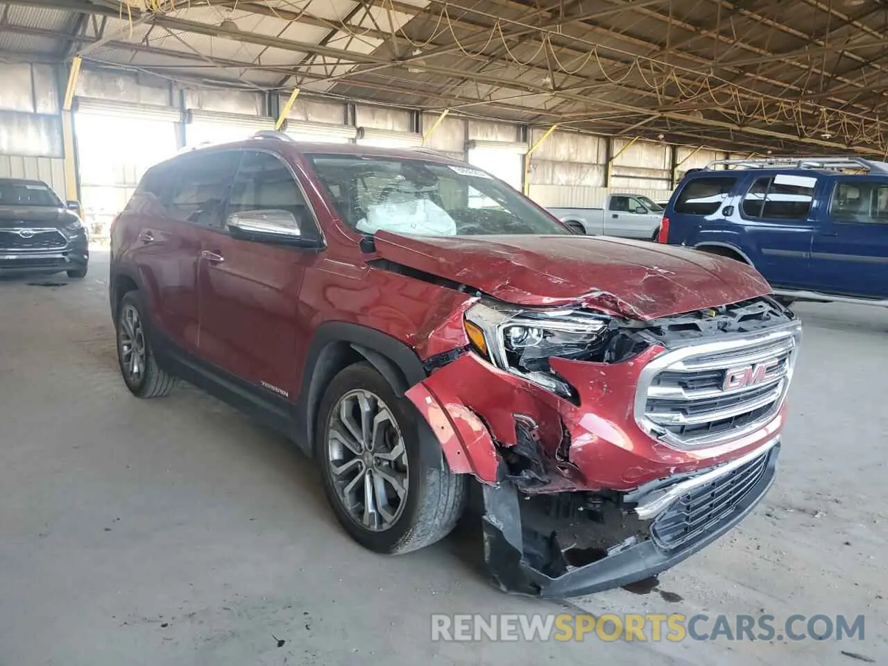 4 Фотография поврежденного автомобиля 3GKALPEX7LL142268 GMC TERRAIN 2020