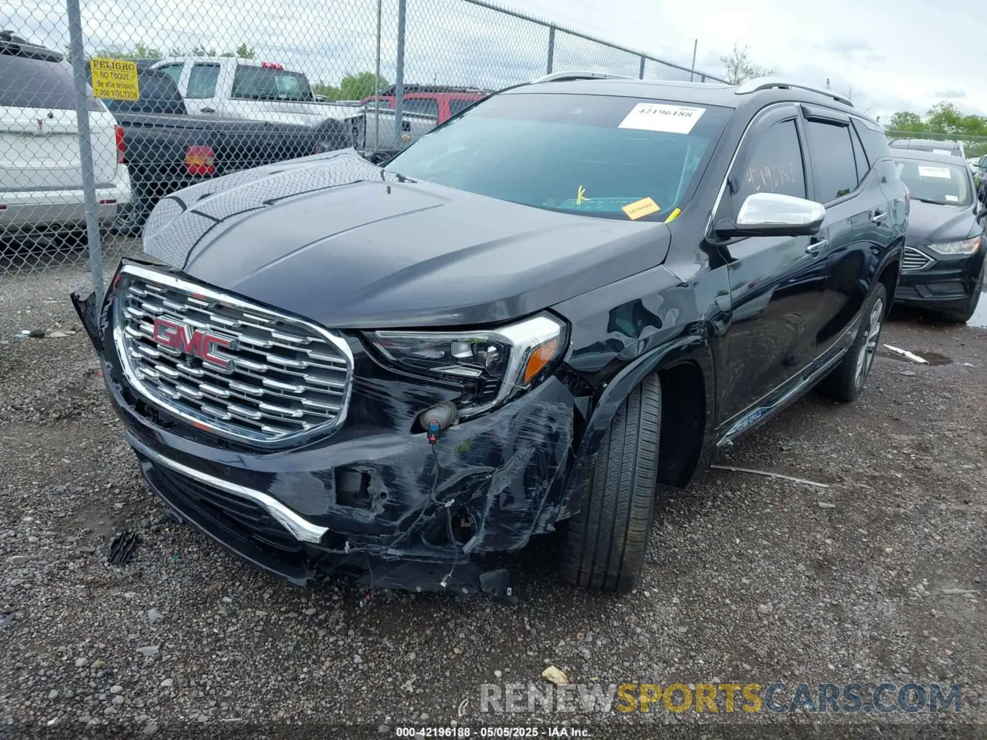 2 Photograph of a damaged car 3GKALSEX9LL315680 GMC TERRAIN 2020