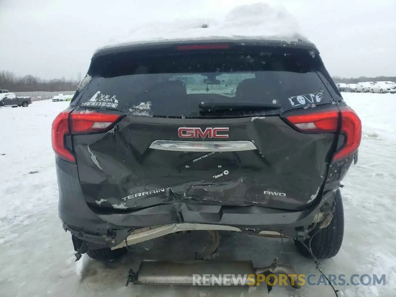 6 Photograph of a damaged car 3GKALTEV0LL108485 GMC TERRAIN 2020