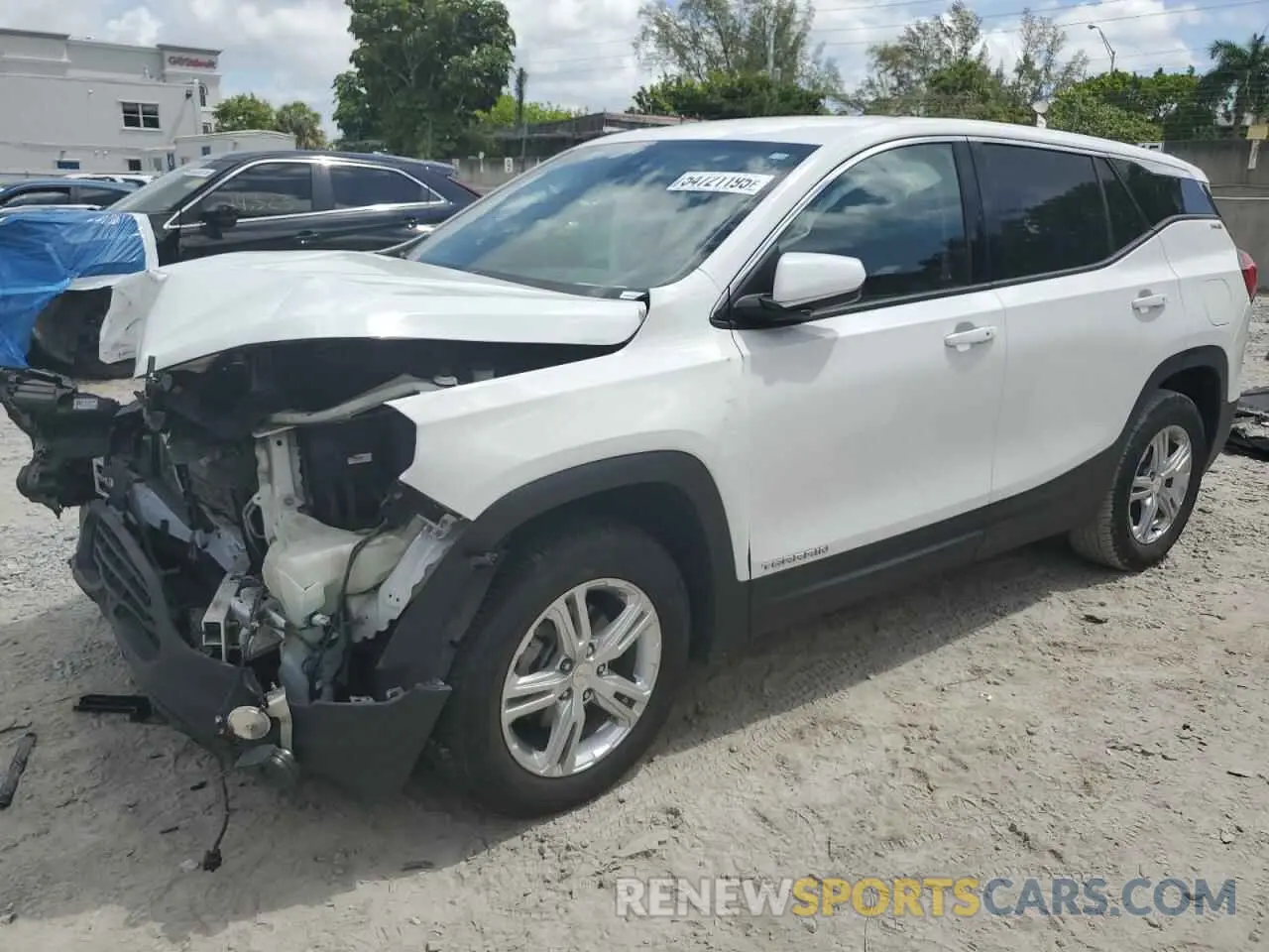 1 Photograph of a damaged car 3GKALTEV0LL277020 GMC TERRAIN 2020
