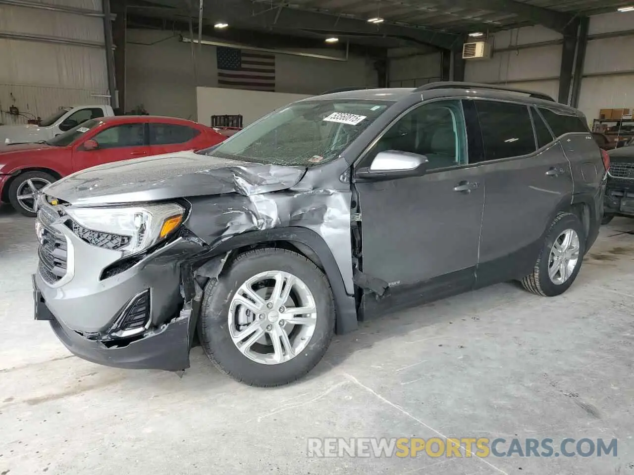 1 Photograph of a damaged car 3GKALTEV1LL211835 GMC TERRAIN 2020