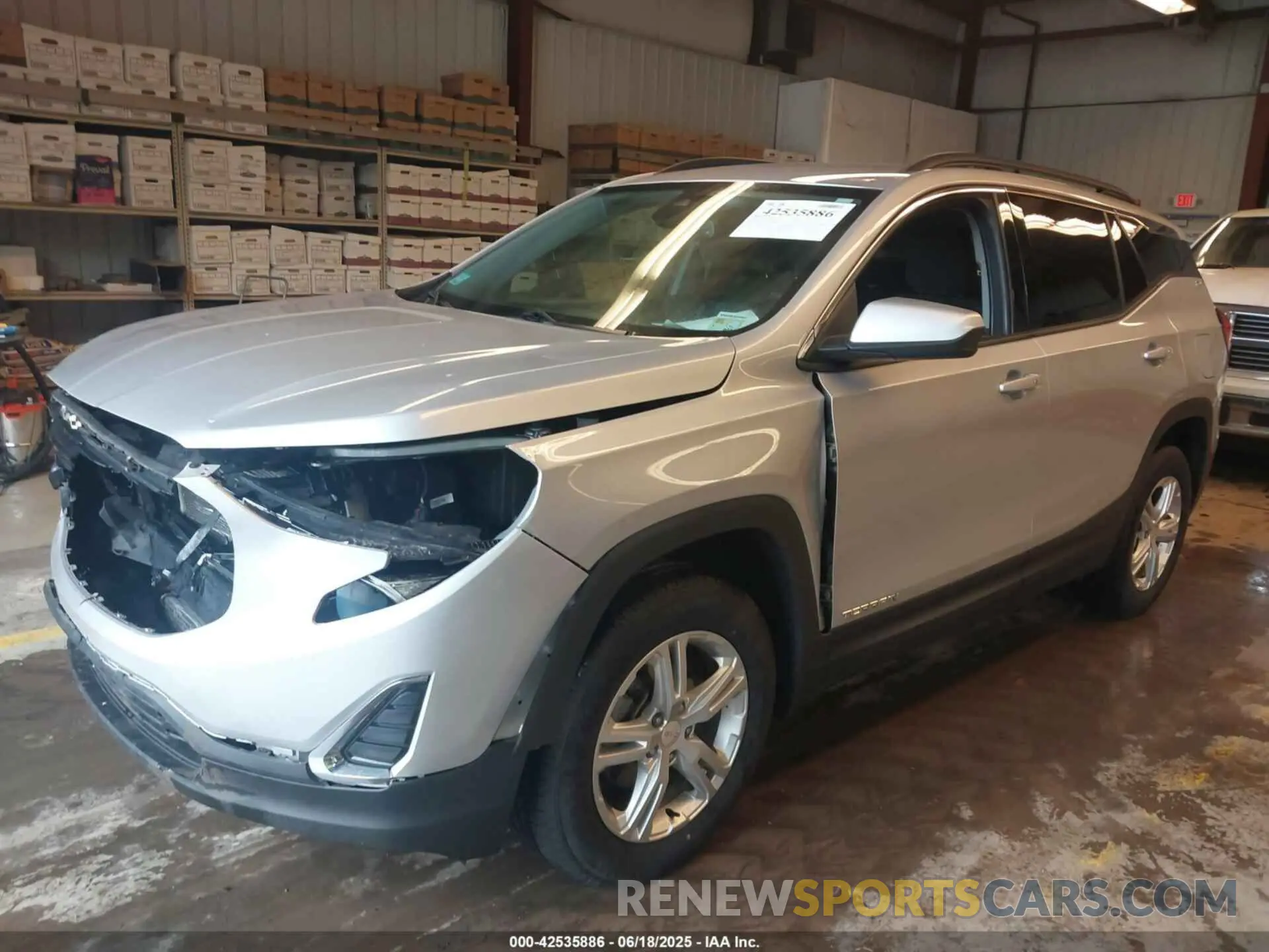 2 Photograph of a damaged car 3GKALTEV1LL315077 GMC TERRAIN 2020