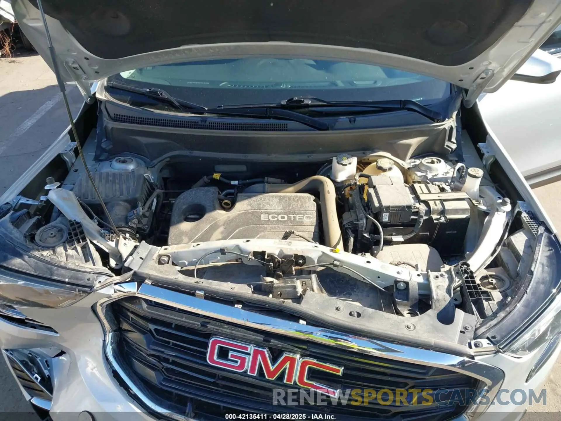 10 Photograph of a damaged car 3GKALTEV2LL136210 GMC TERRAIN 2020