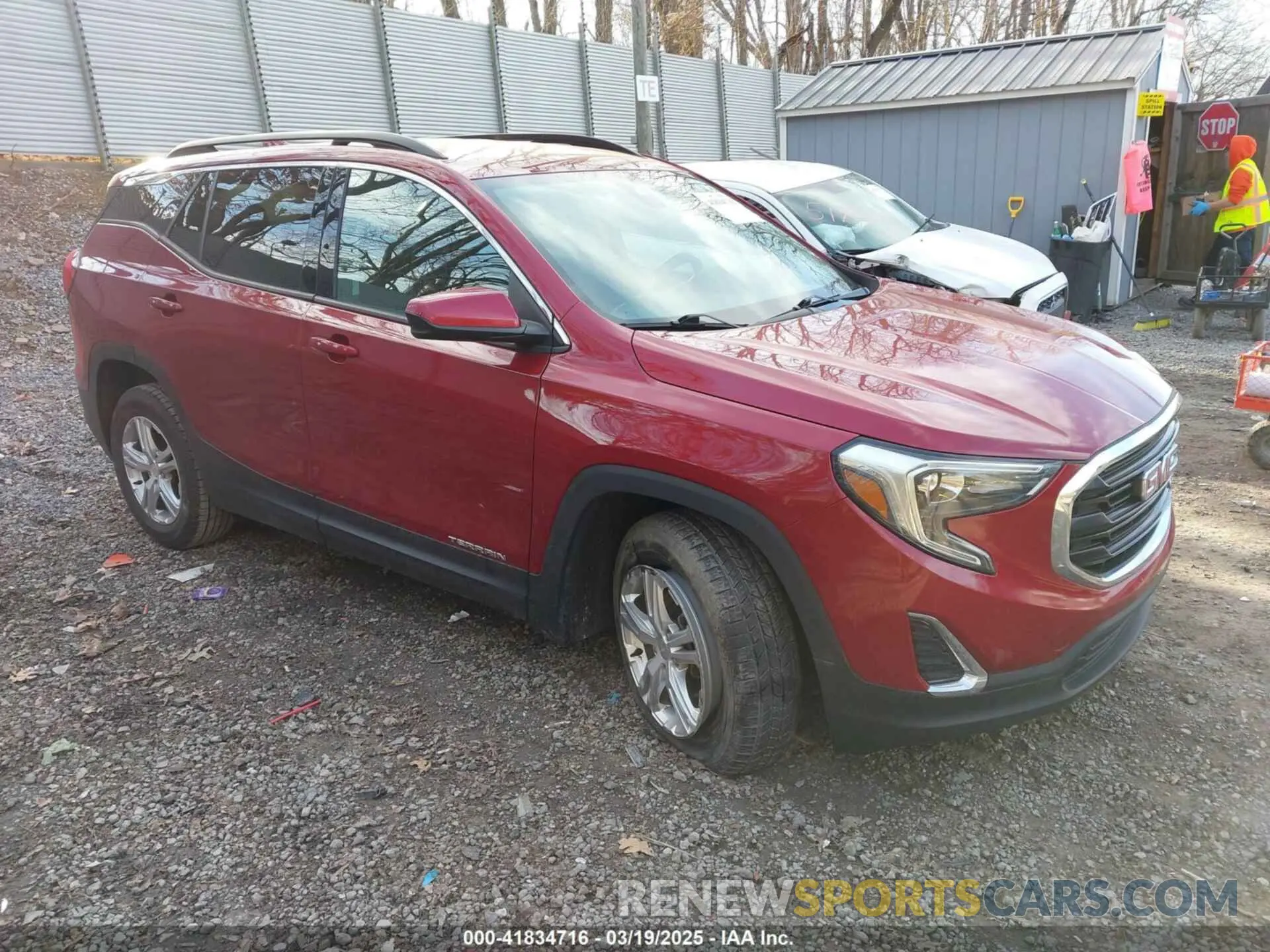 1 Photograph of a damaged car 3GKALTEV2LL172754 GMC TERRAIN 2020