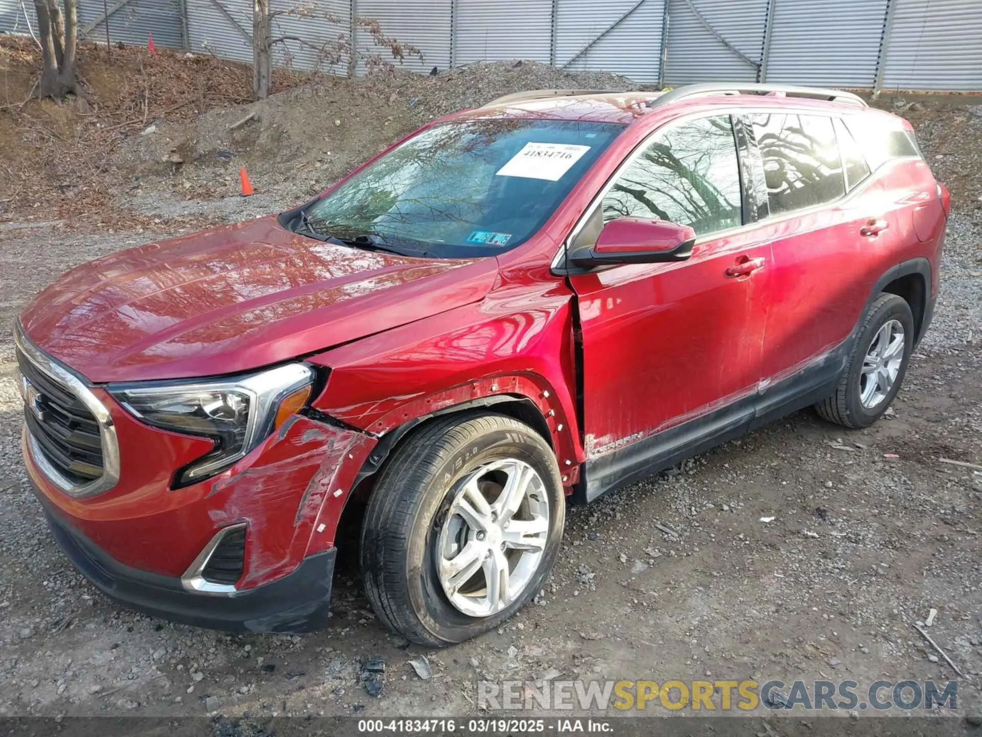 2 Photograph of a damaged car 3GKALTEV2LL172754 GMC TERRAIN 2020
