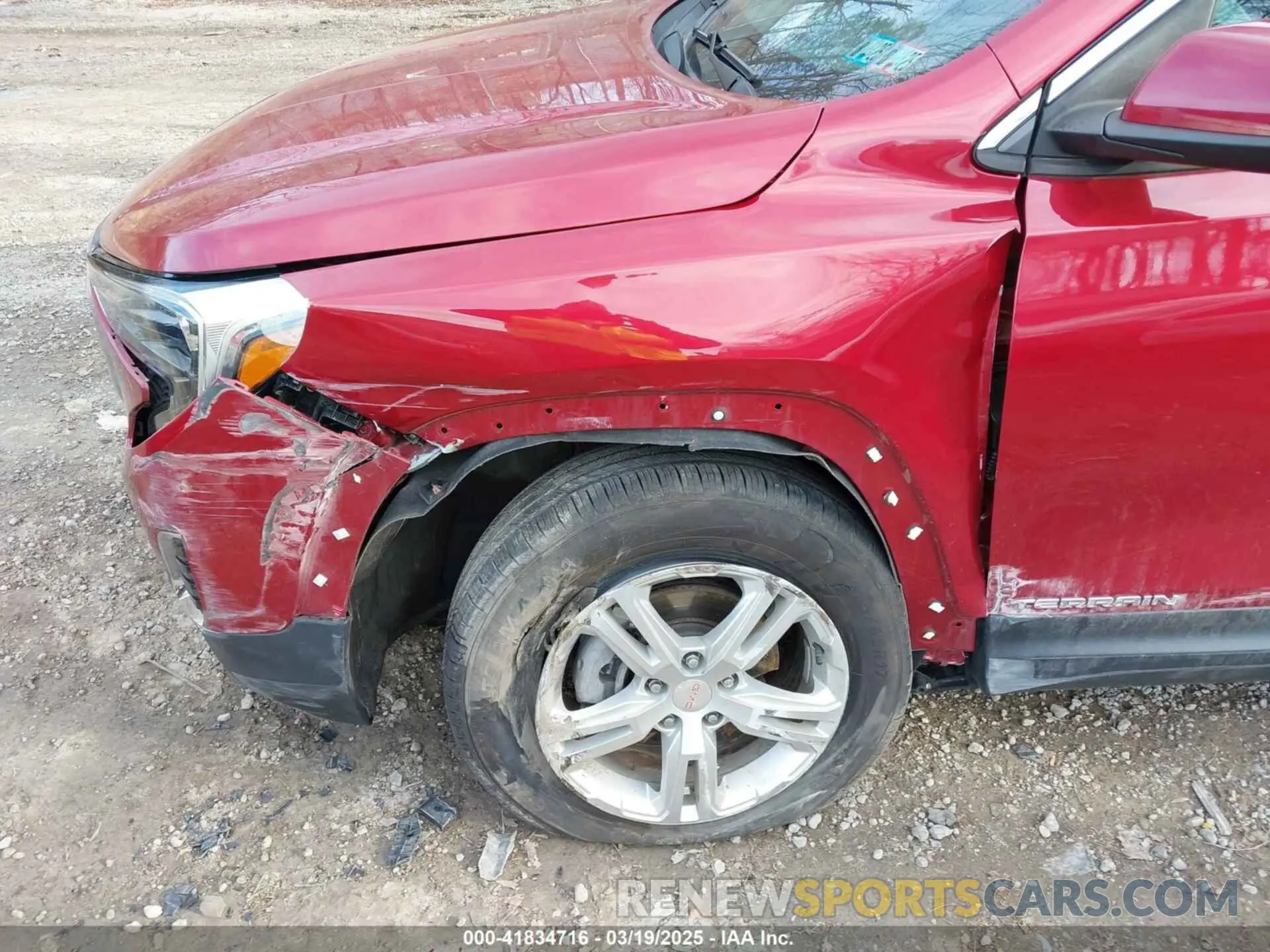 6 Photograph of a damaged car 3GKALTEV2LL172754 GMC TERRAIN 2020