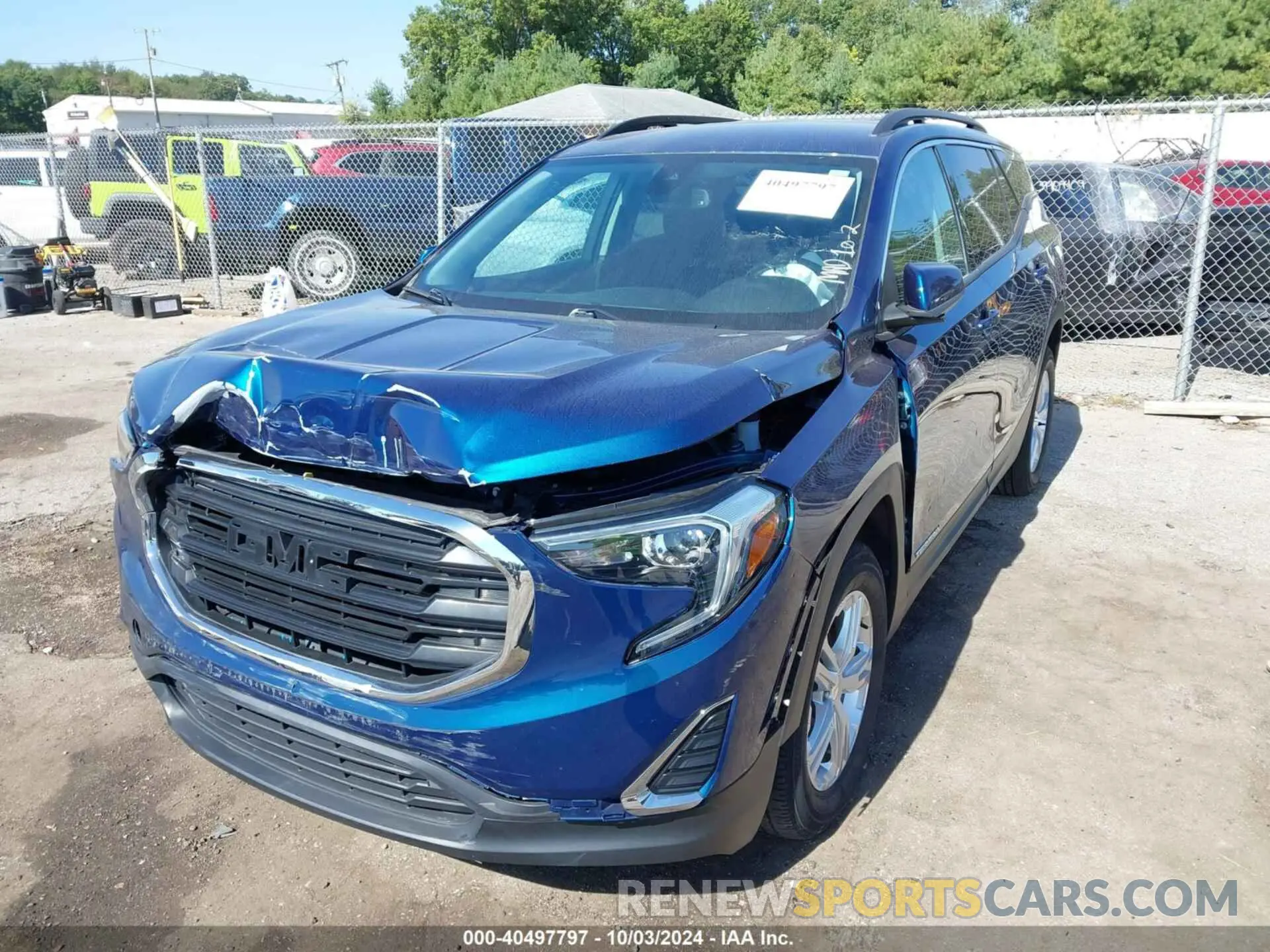 2 Photograph of a damaged car 3GKALTEV3LL192964 GMC TERRAIN 2020