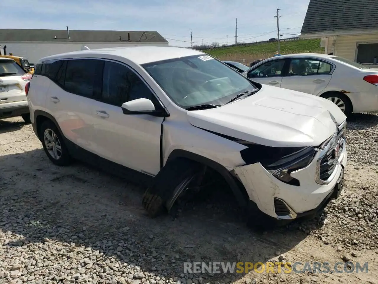 4 Photograph of a damaged car 3GKALTEV5LL133155 GMC TERRAIN 2020