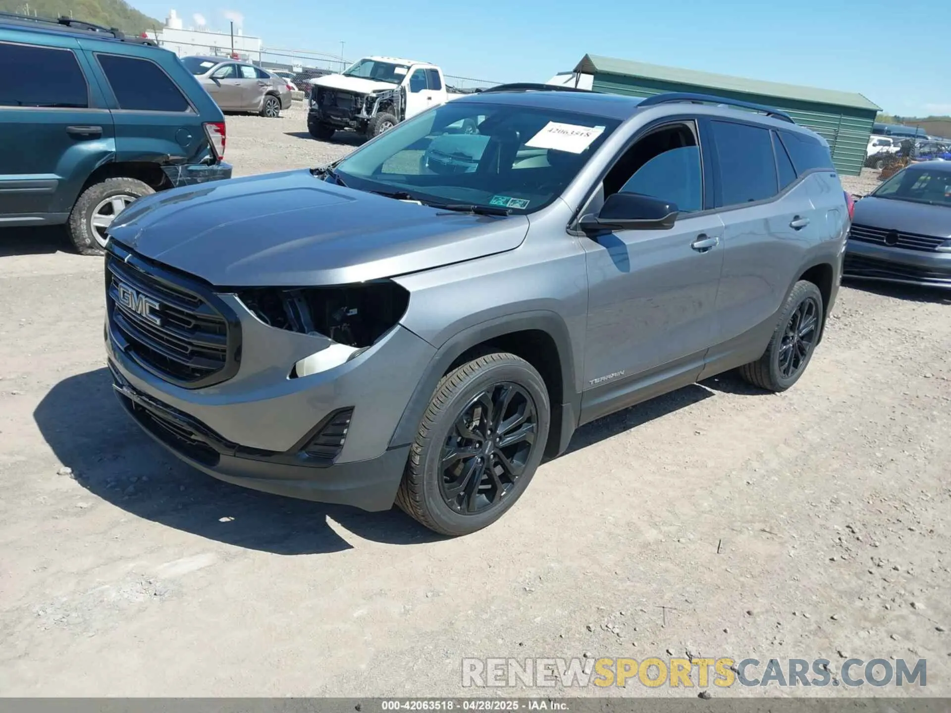 2 Photograph of a damaged car 3GKALTEV5LL160906 GMC TERRAIN 2020