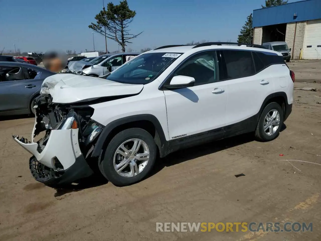 1 Фотография поврежденного автомобиля 3GKALTEV5LL164390 GMC TERRAIN 2020