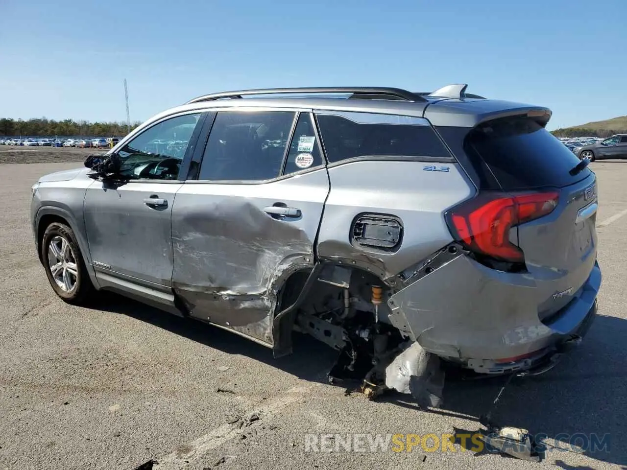 2 Photograph of a damaged car 3GKALTEV7LL178050 GMC TERRAIN 2020
