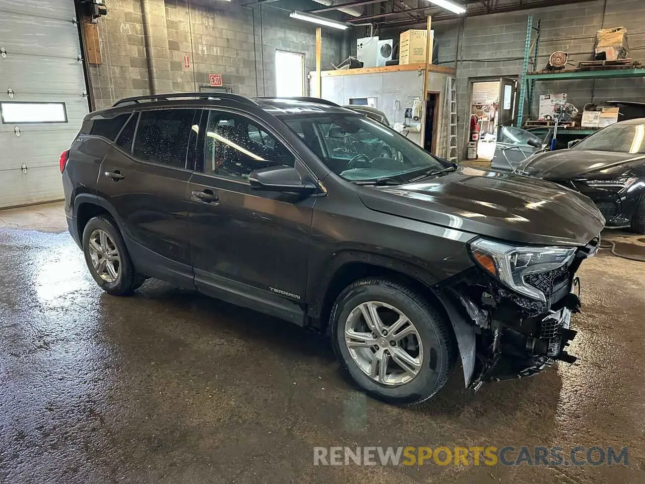 2 Photograph of a damaged car 3GKALTEV8LL145266 GMC TERRAIN 2020