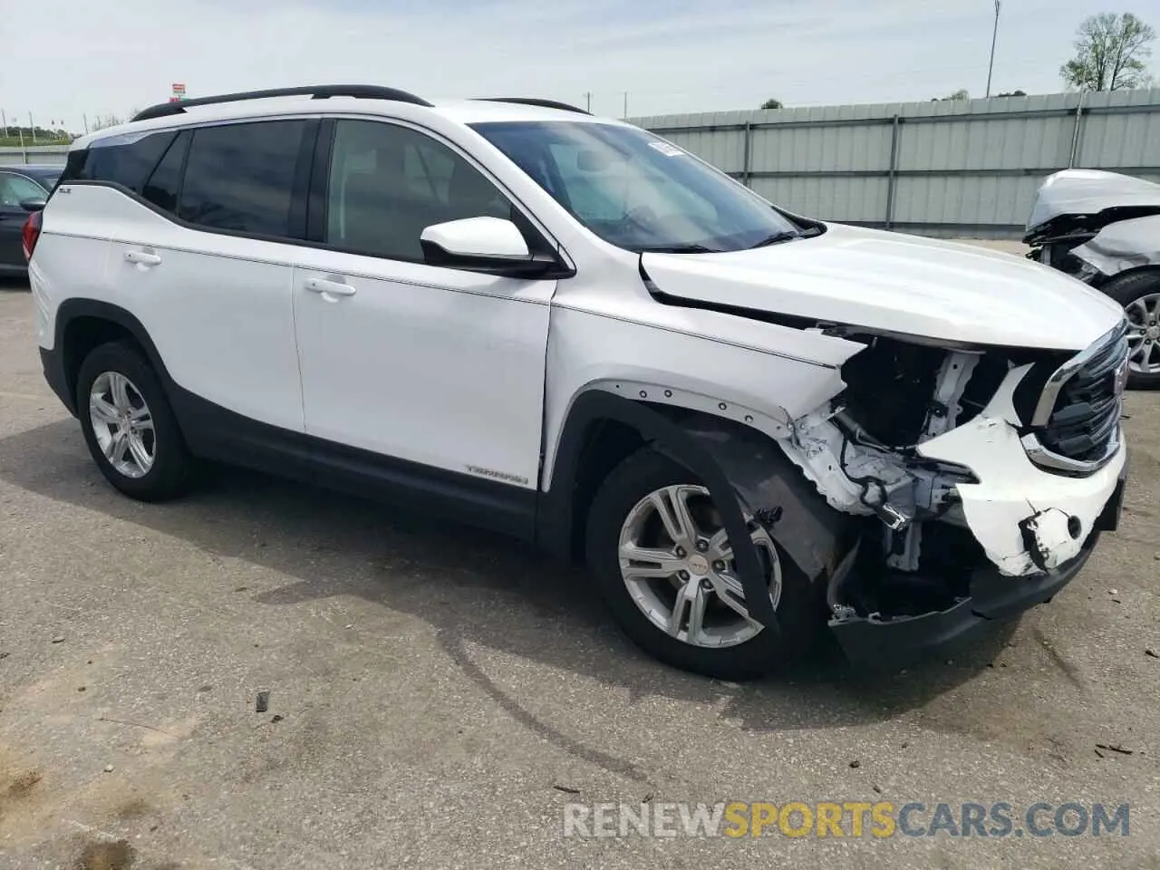 4 Фотография поврежденного автомобиля 3GKALTEV8LL284538 GMC TERRAIN 2020