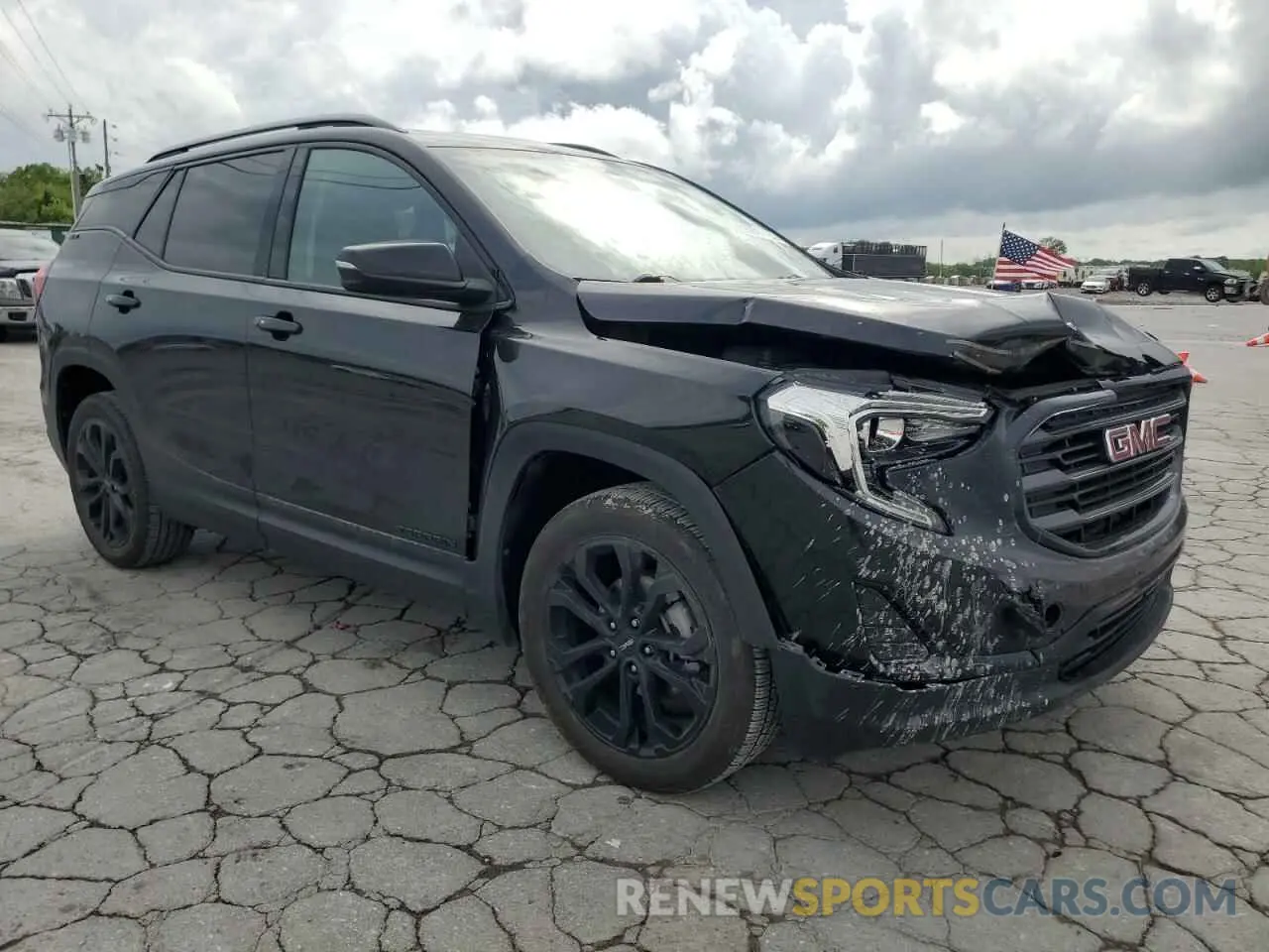 4 Photograph of a damaged car 3GKALTEV9LL116861 GMC TERRAIN 2020