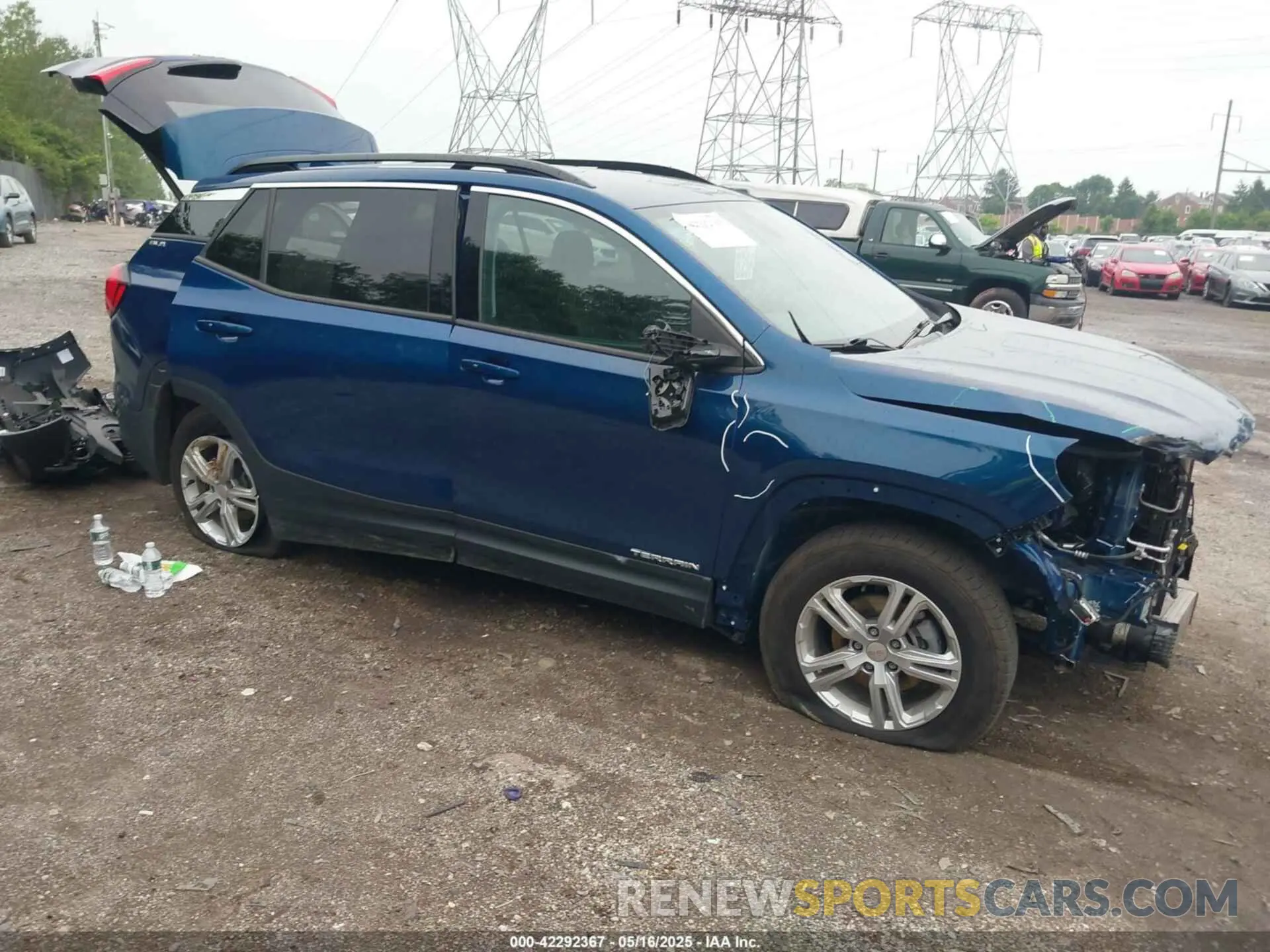 1 Photograph of a damaged car 3GKALTEV9LL184285 GMC TERRAIN 2020