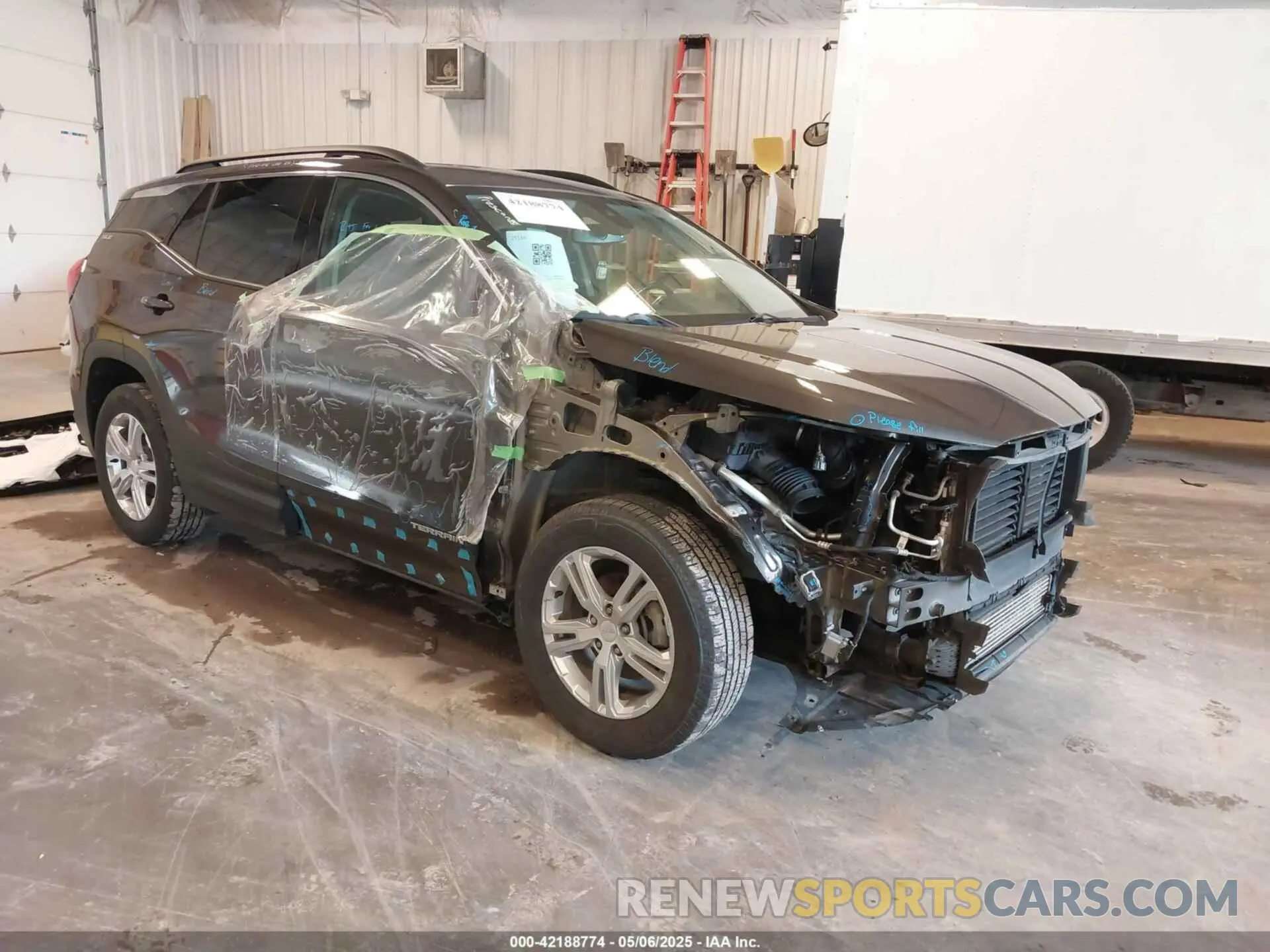 1 Photograph of a damaged car 3GKALTEV9LL203210 GMC TERRAIN 2020