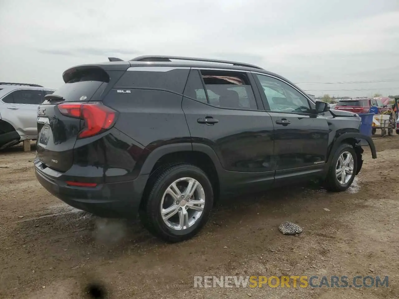 3 Фотография поврежденного автомобиля 3GKALTEV9LL339448 GMC TERRAIN 2020