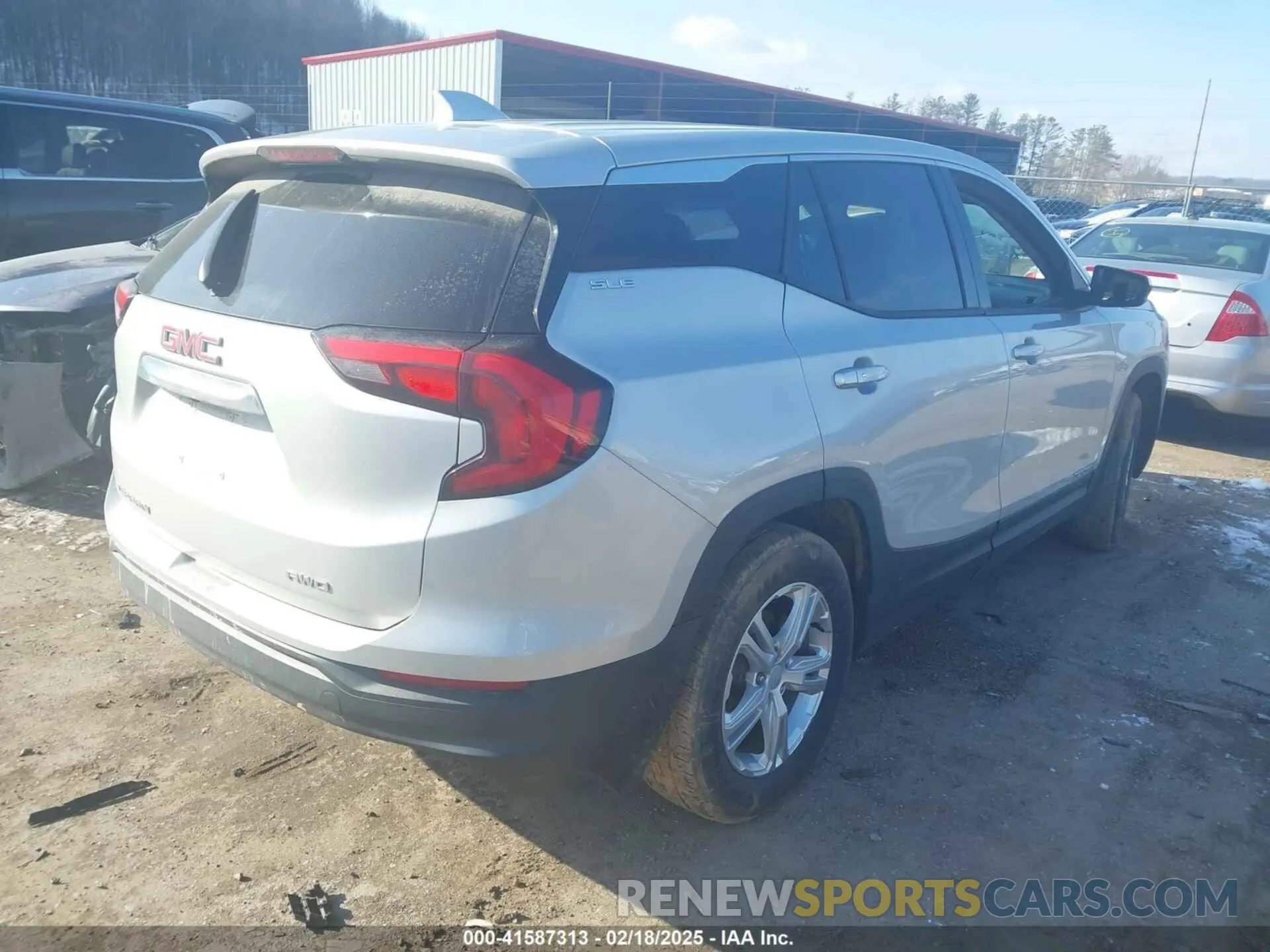 4 Фотография поврежденного автомобиля 3GKALTEVXLL103634 GMC TERRAIN 2020