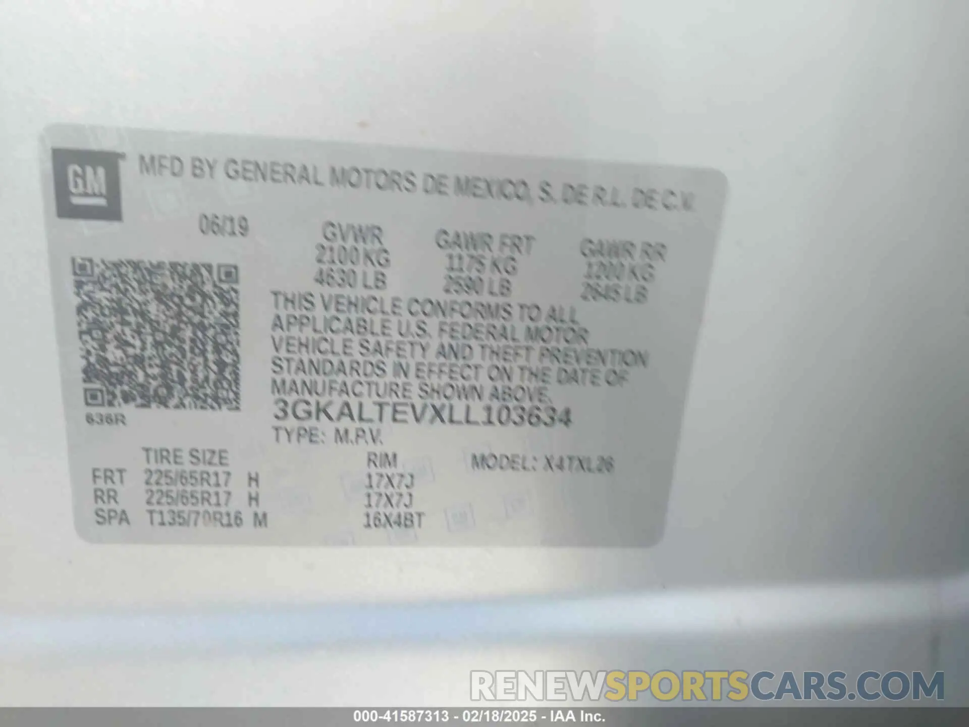 9 Фотография поврежденного автомобиля 3GKALTEVXLL103634 GMC TERRAIN 2020
