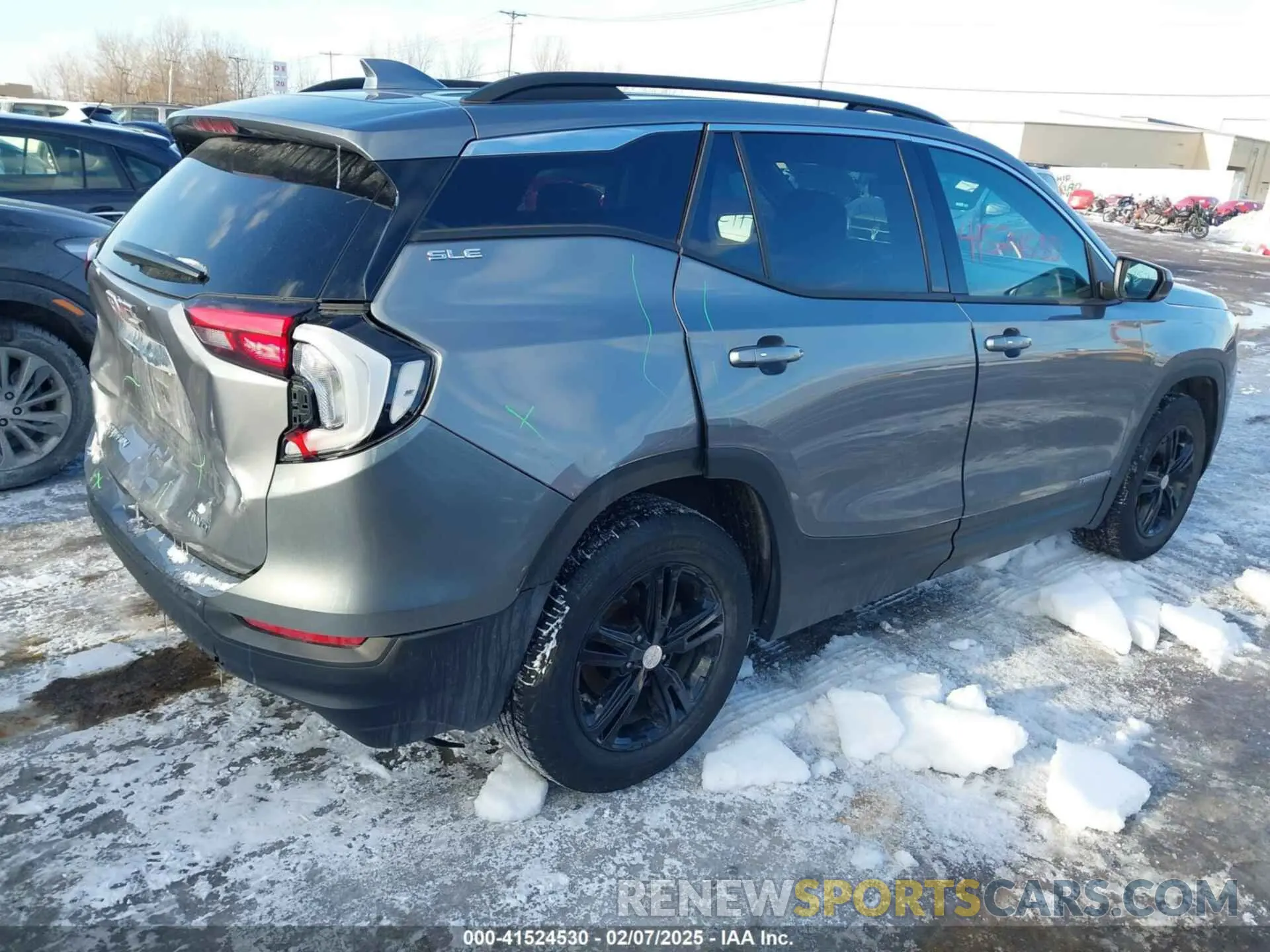 4 Фотография поврежденного автомобиля 3GKALTEVXLL140134 GMC TERRAIN 2020