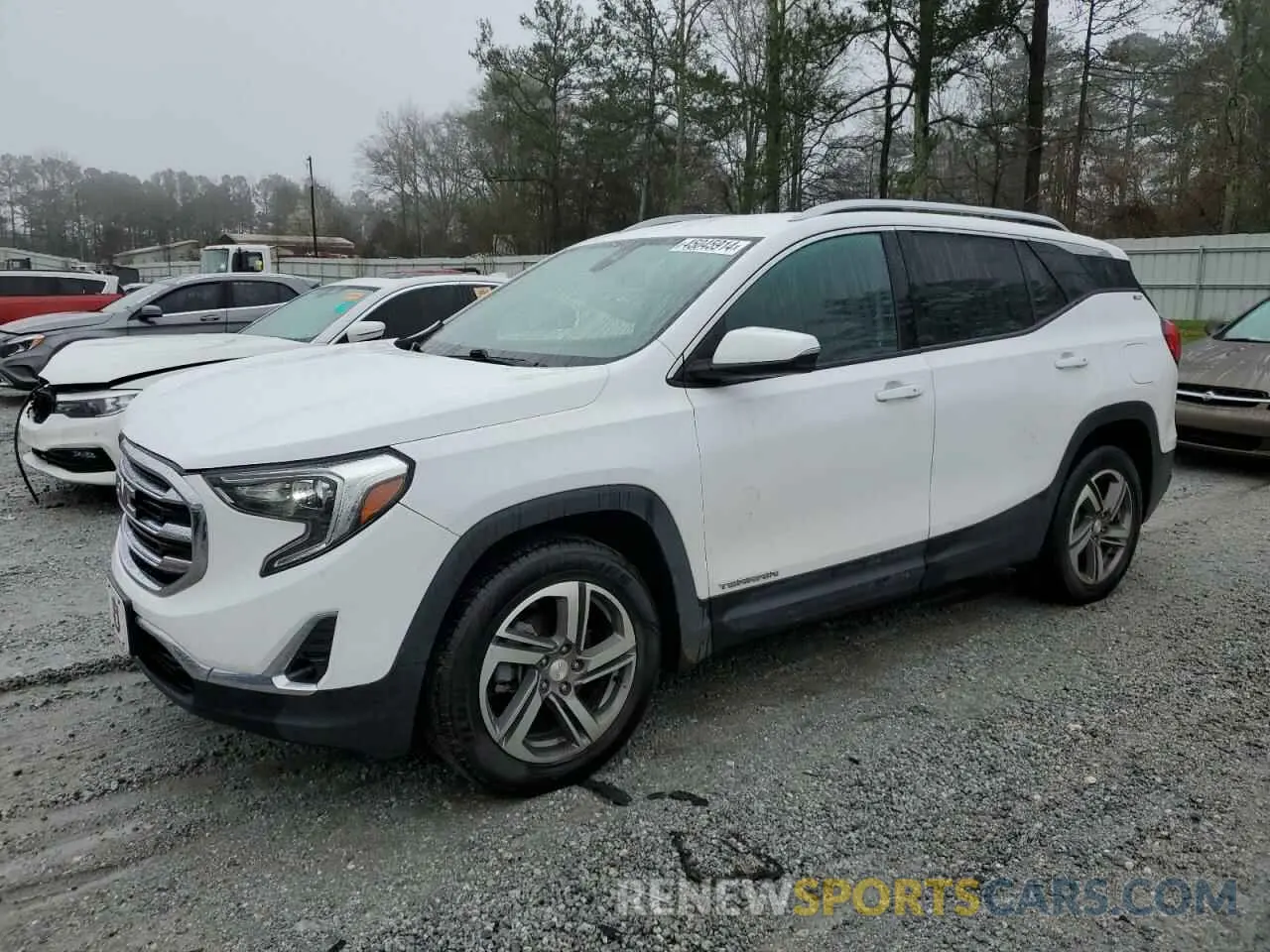 1 Photograph of a damaged car 3GKALVEV1LL121337 GMC TERRAIN 2020