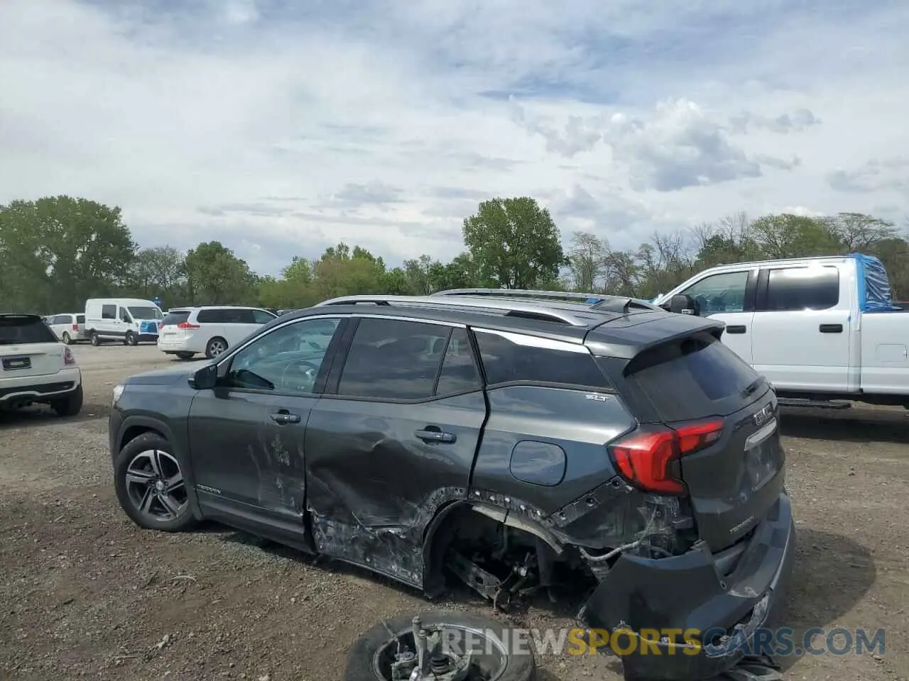 2 Фотография поврежденного автомобиля 3GKALVEV2LL169266 GMC TERRAIN 2020